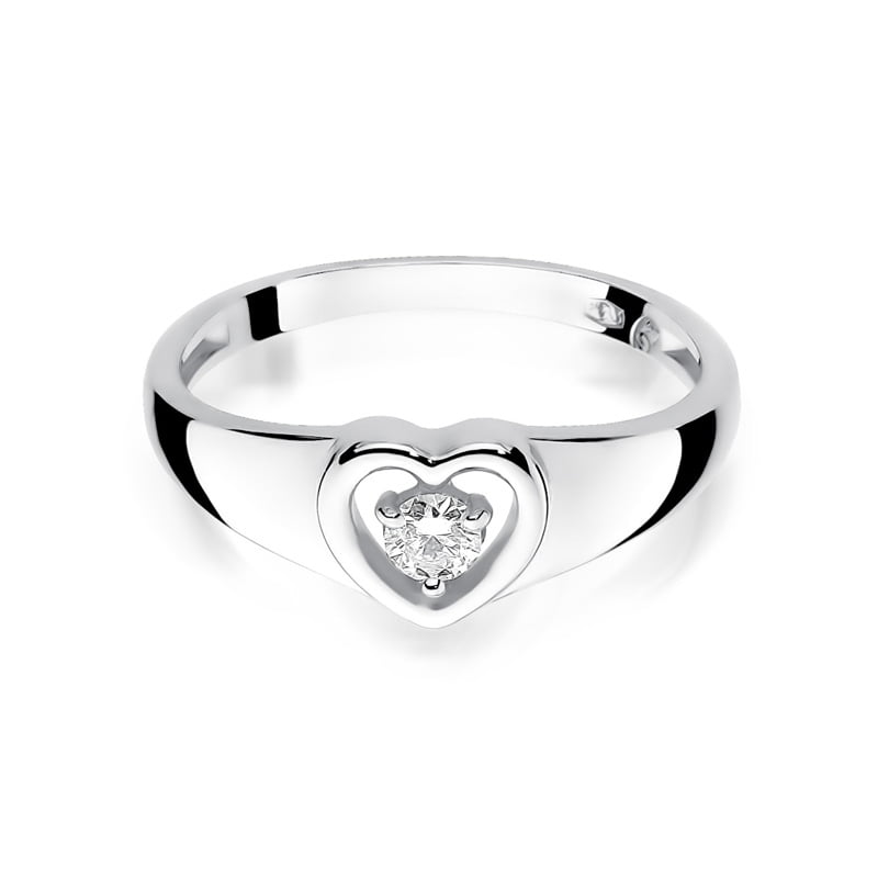 Ring Fidela aus Gold mit Diamant