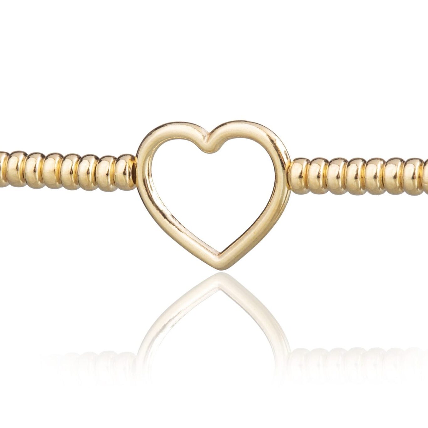 Pulsera con Anillitos y Corazón