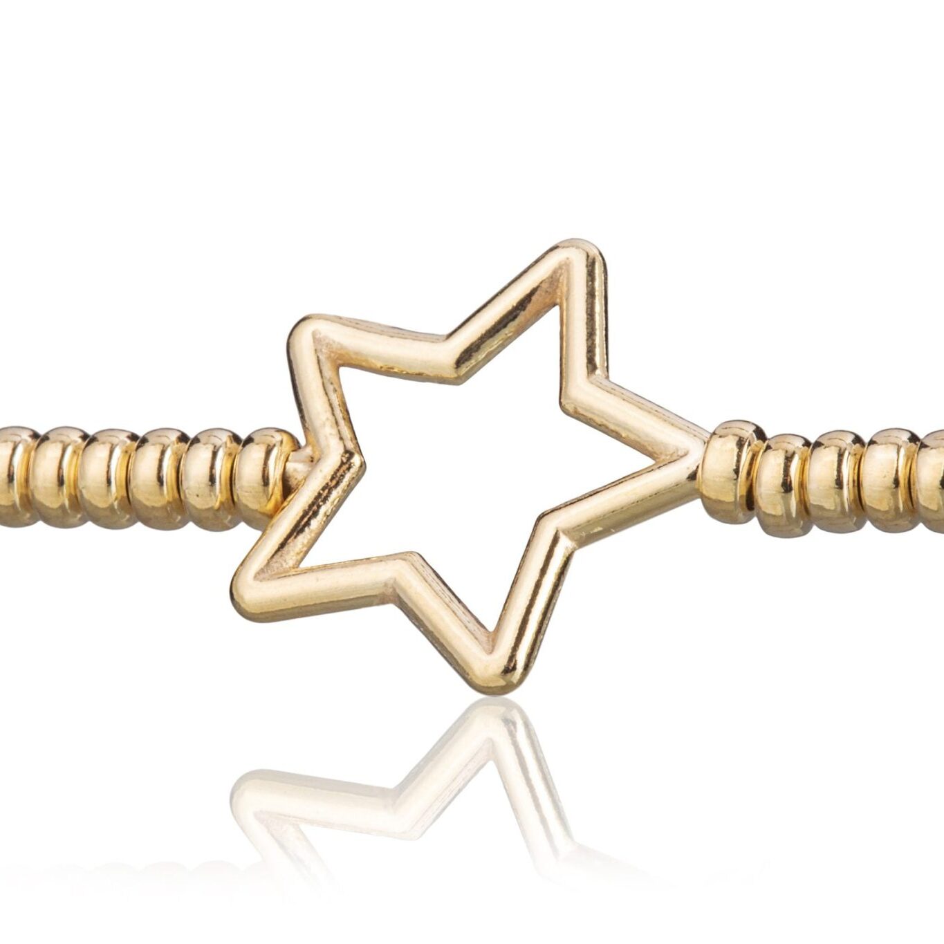 Bracelet avec Anneaux et Étoile