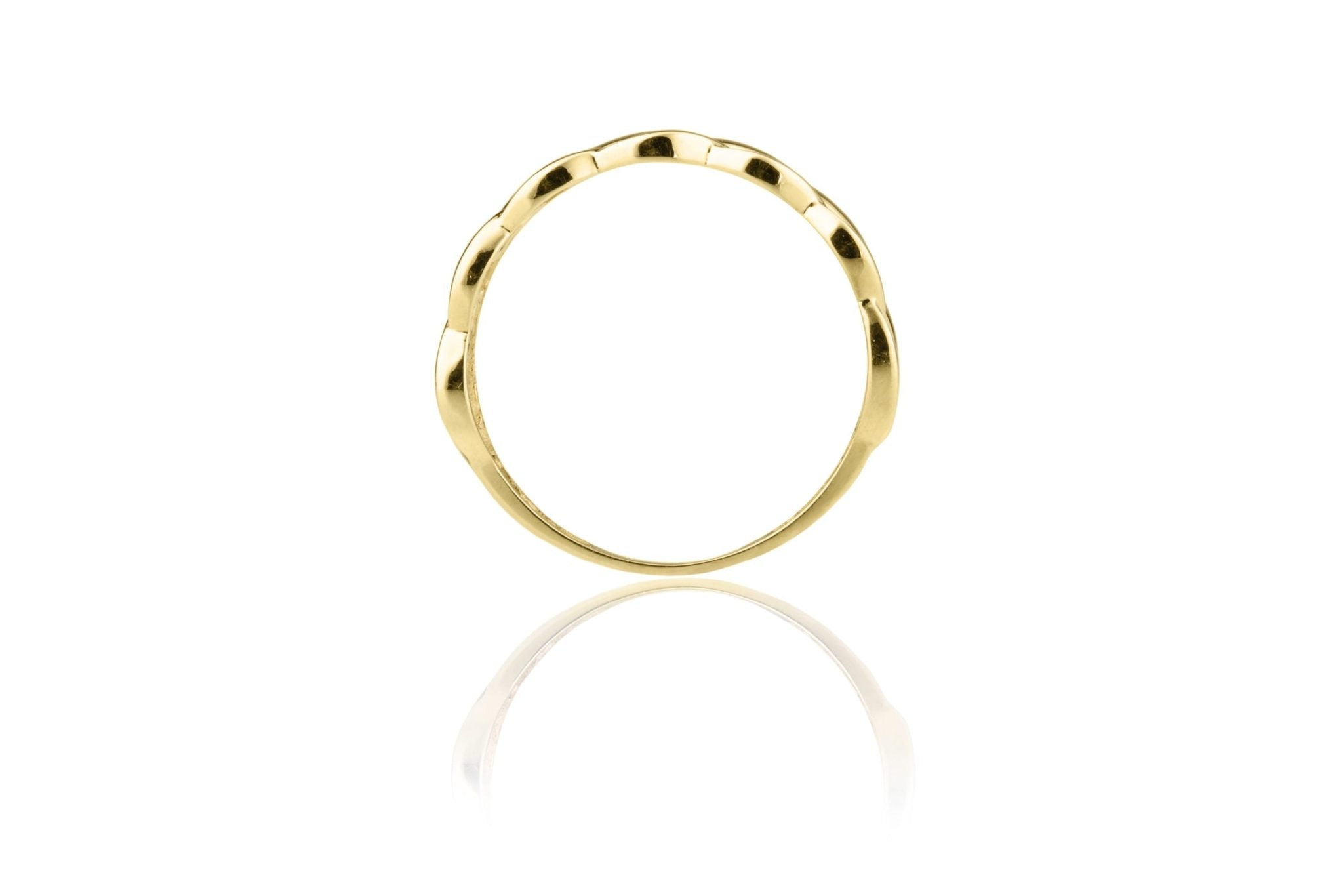 Ring Chain aus Gold