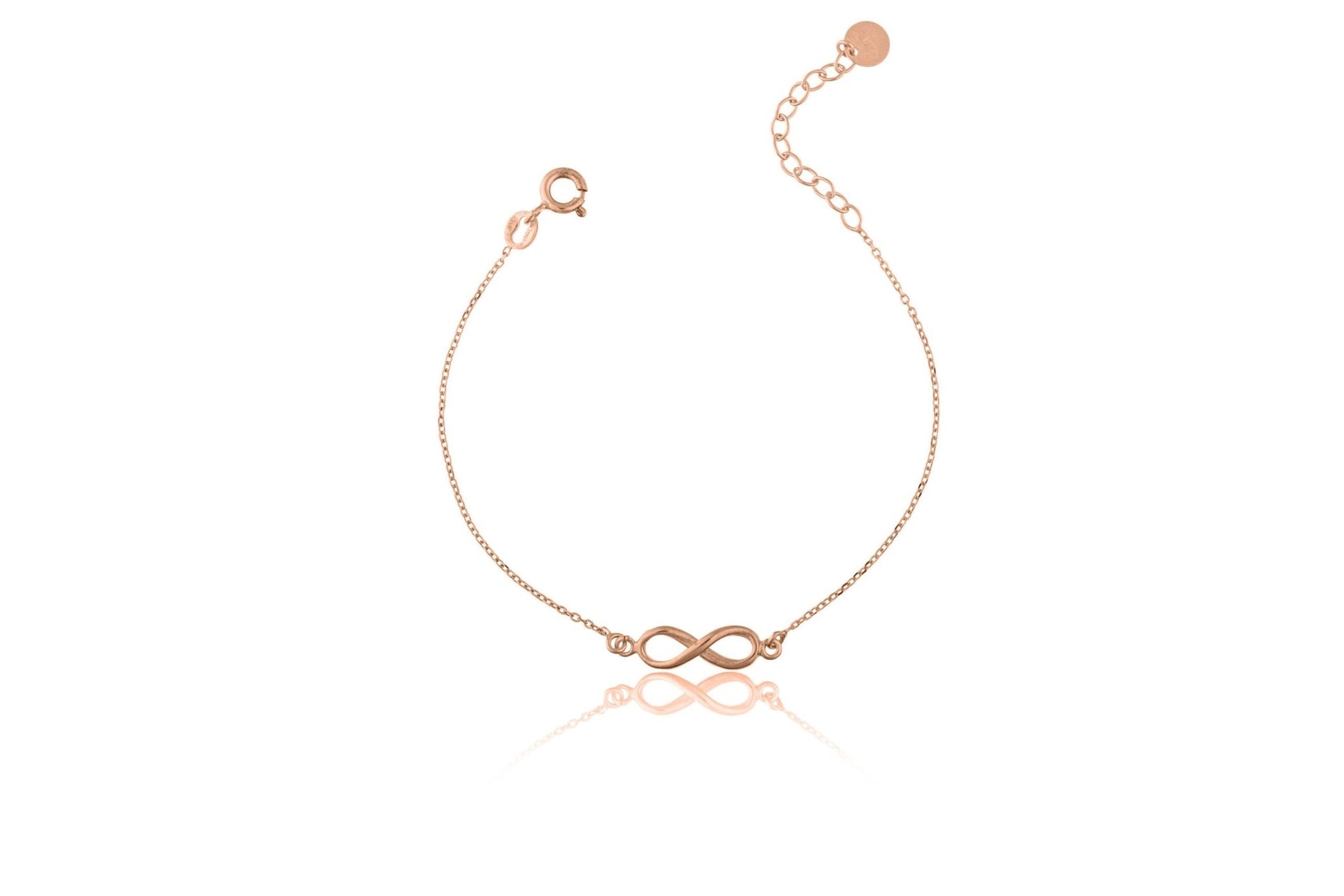Bracelet en argent infini