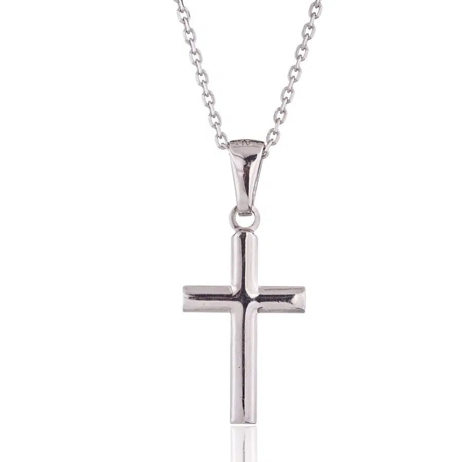 Collana con Crocifisso Liscio