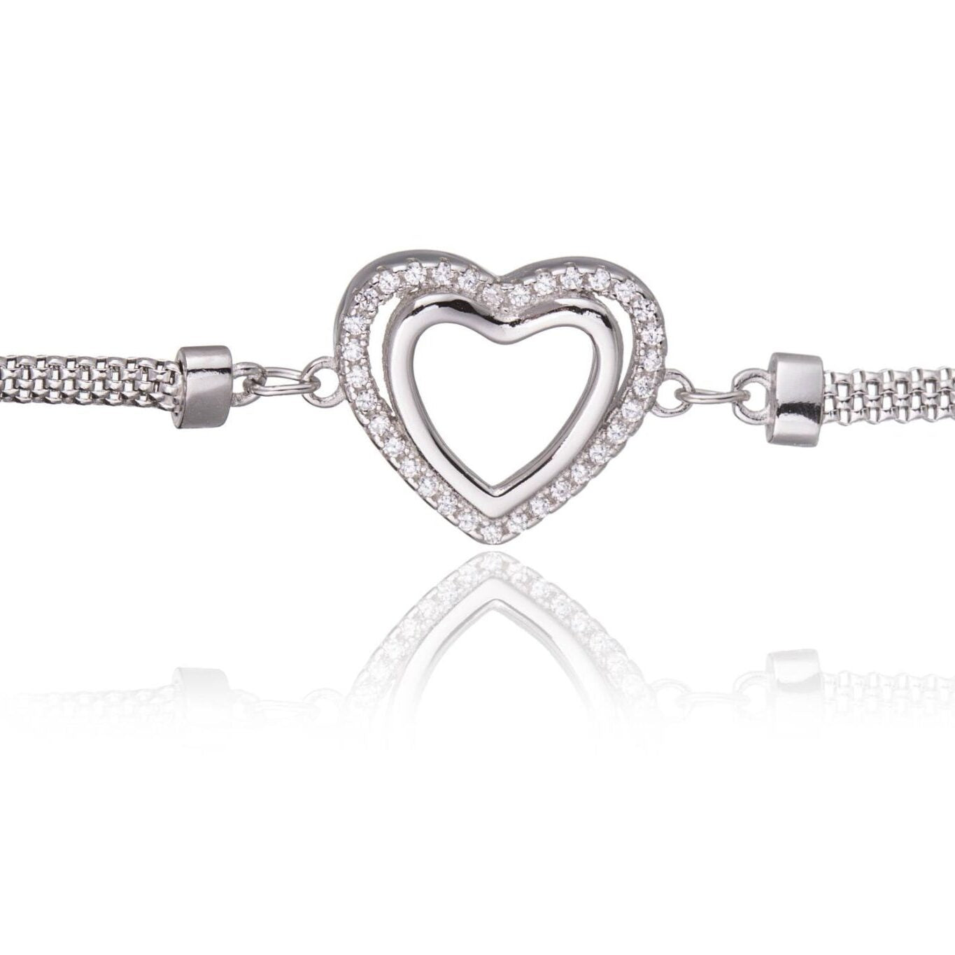 Tulip Bracelet with Heart