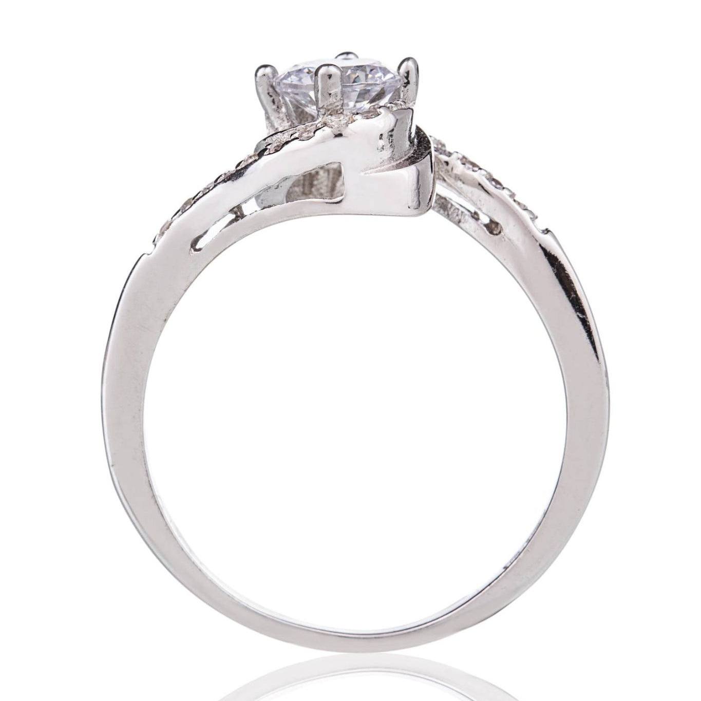 Anillo de Plata Envolvente