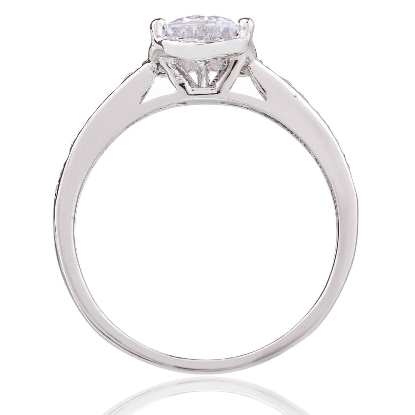 Anillo de Plata con Circonio en Corona