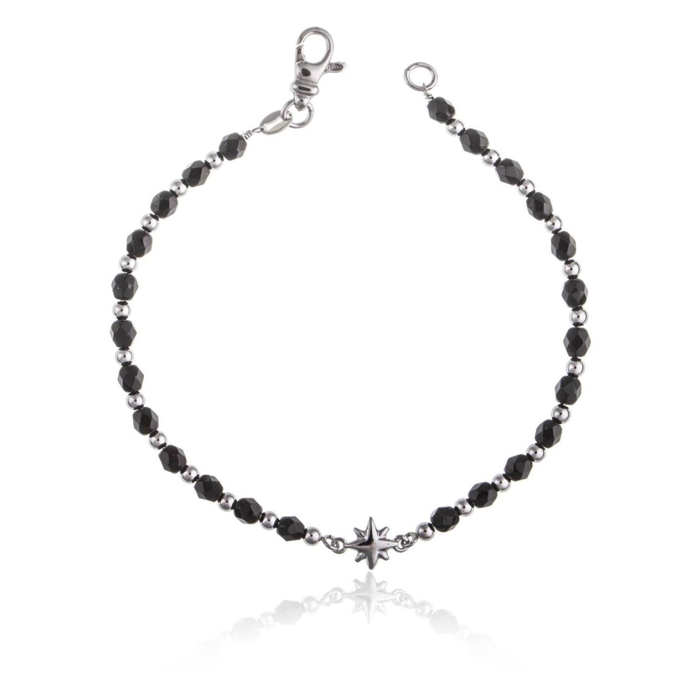 Bracelet Perles et Pierres avec Rose des Vents