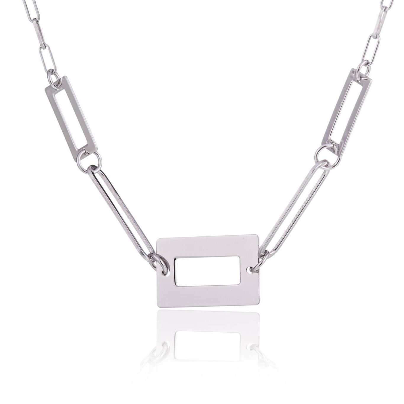 Pulsera con Broche y Rectángulo