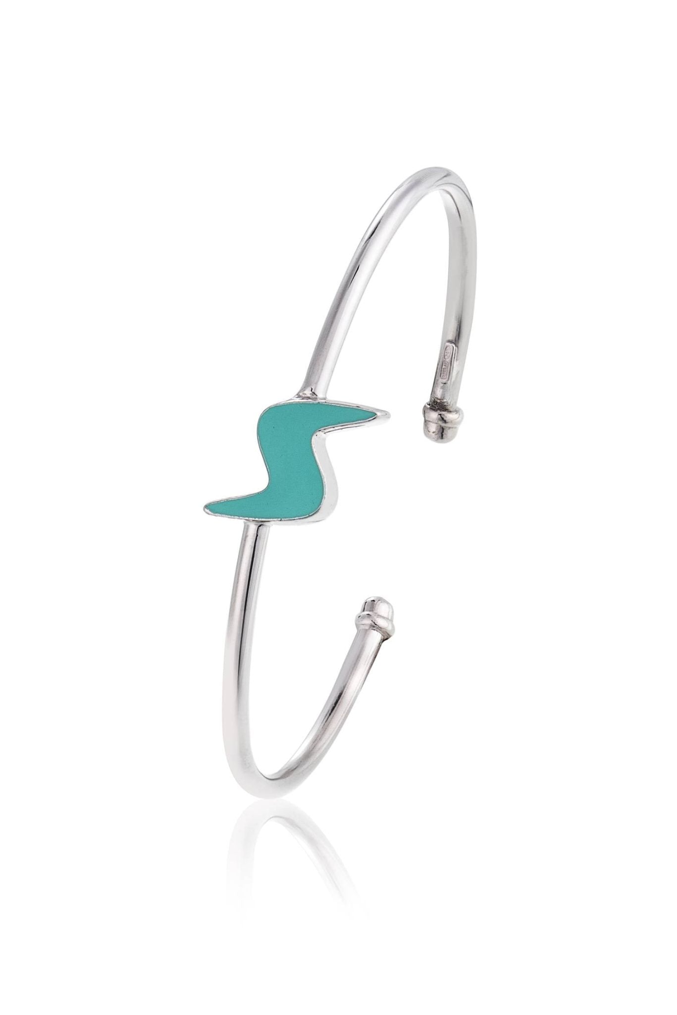 Pulsera Esclava Rodinada con Logo Sakrami Simple