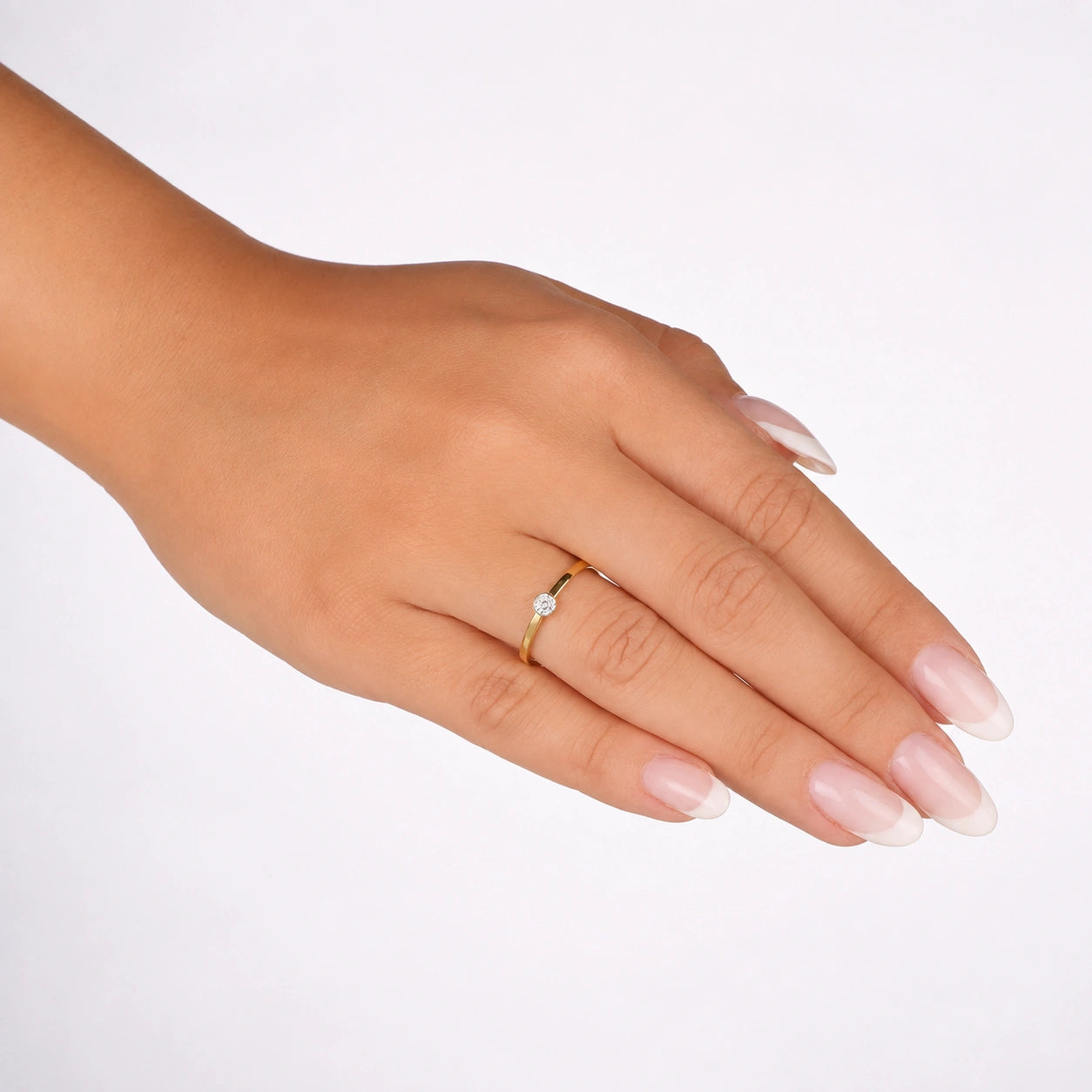 Bague Destiny en or et oxyde de zirconium