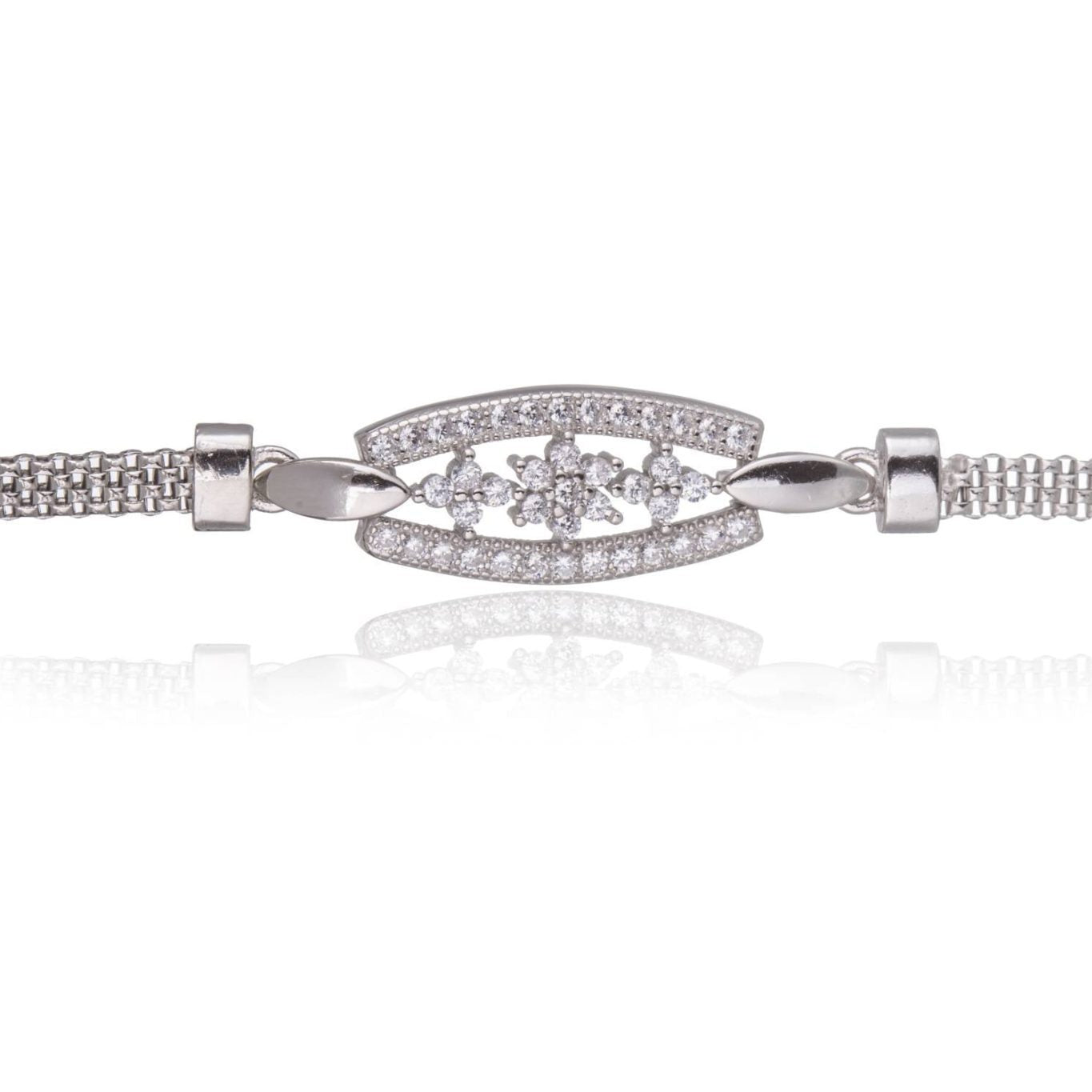 Bracelet Tulipe avec Trois Fleurs