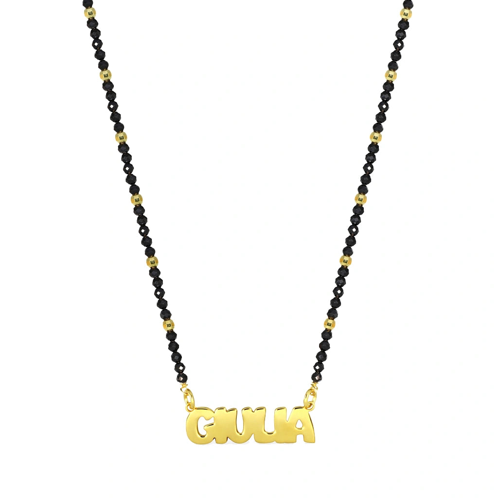 Collana con Nome Zirconi Colorati