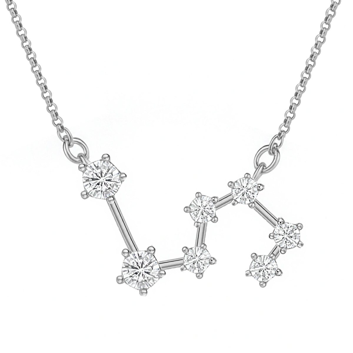 Collier Constellation Dorée avec Zircones