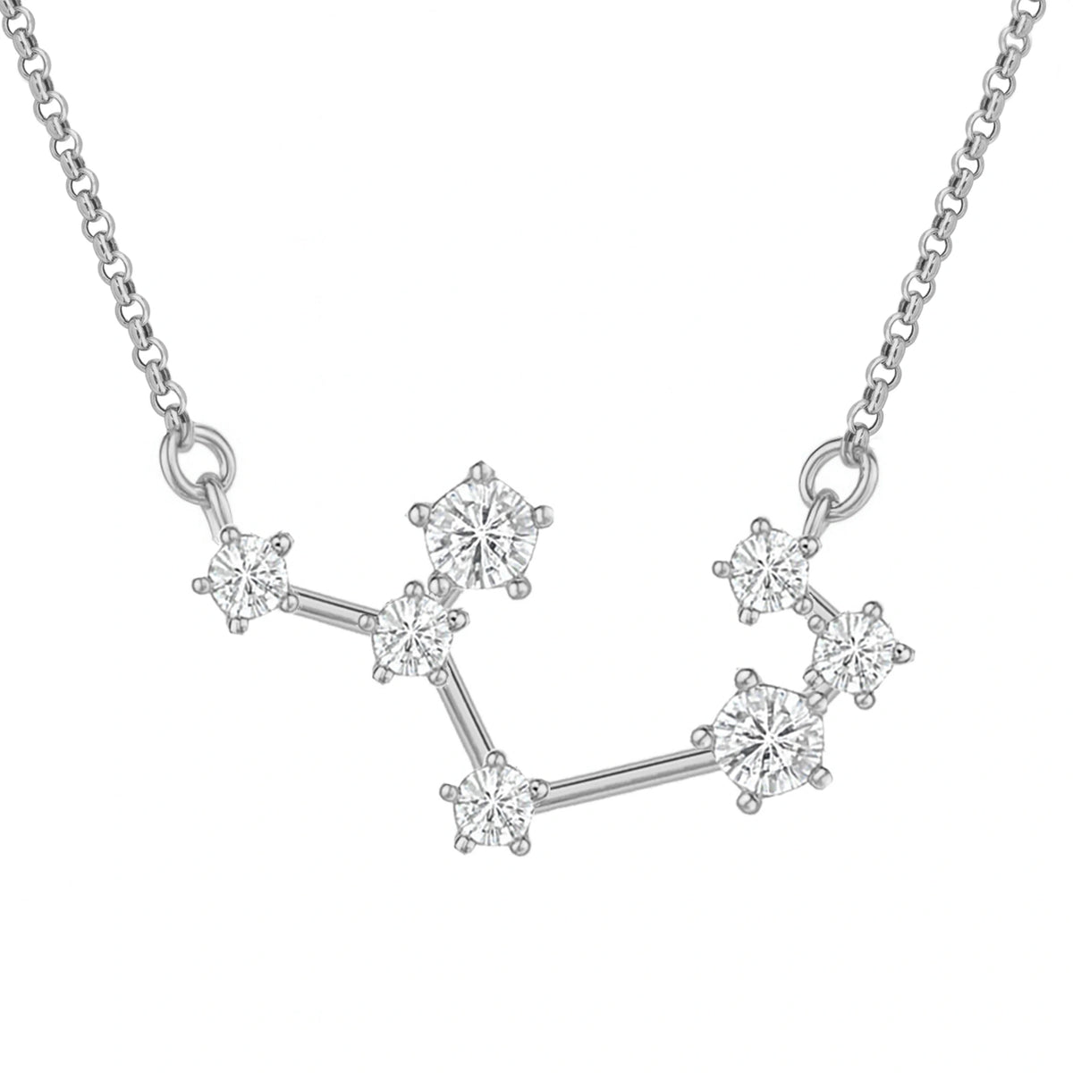 Collier Constellation Dorée avec Zircones