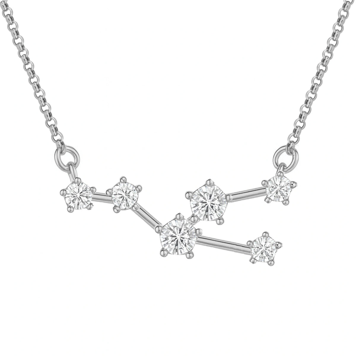Collier Constellation Dorée avec Zircones