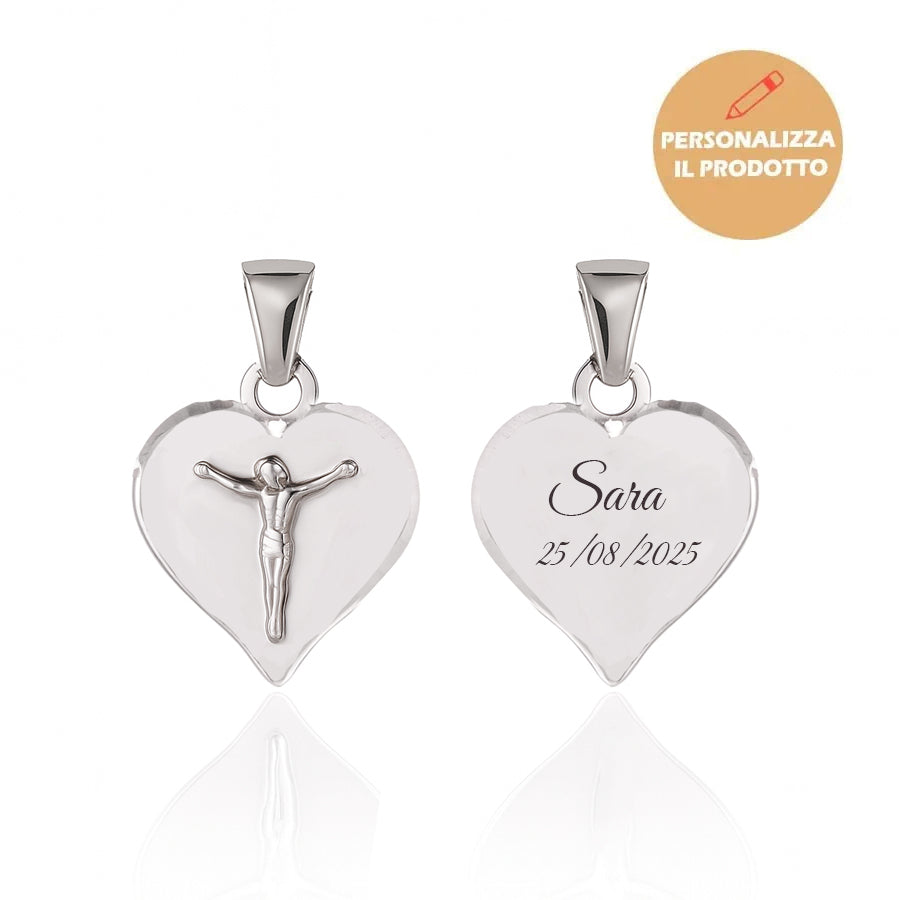 Collier avec Jésus Accueilli dans le Cœur