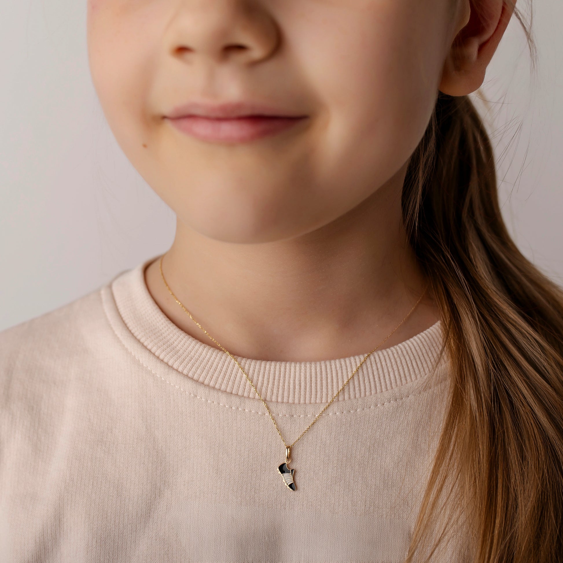 Collana in Oro con Scarpetta da Calcio