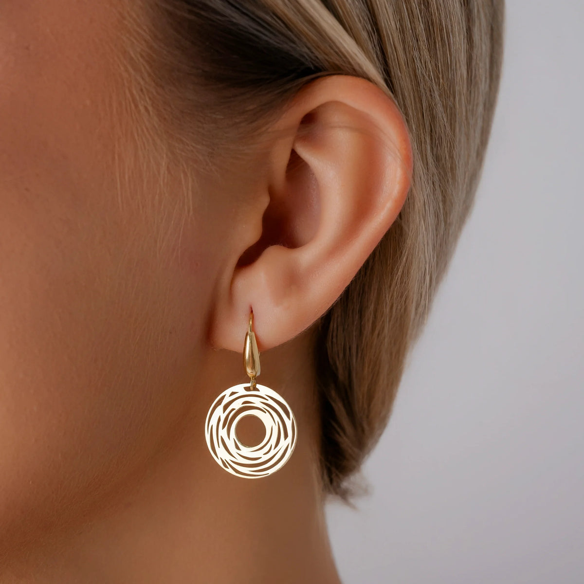 Parure avec Cercle Spirale