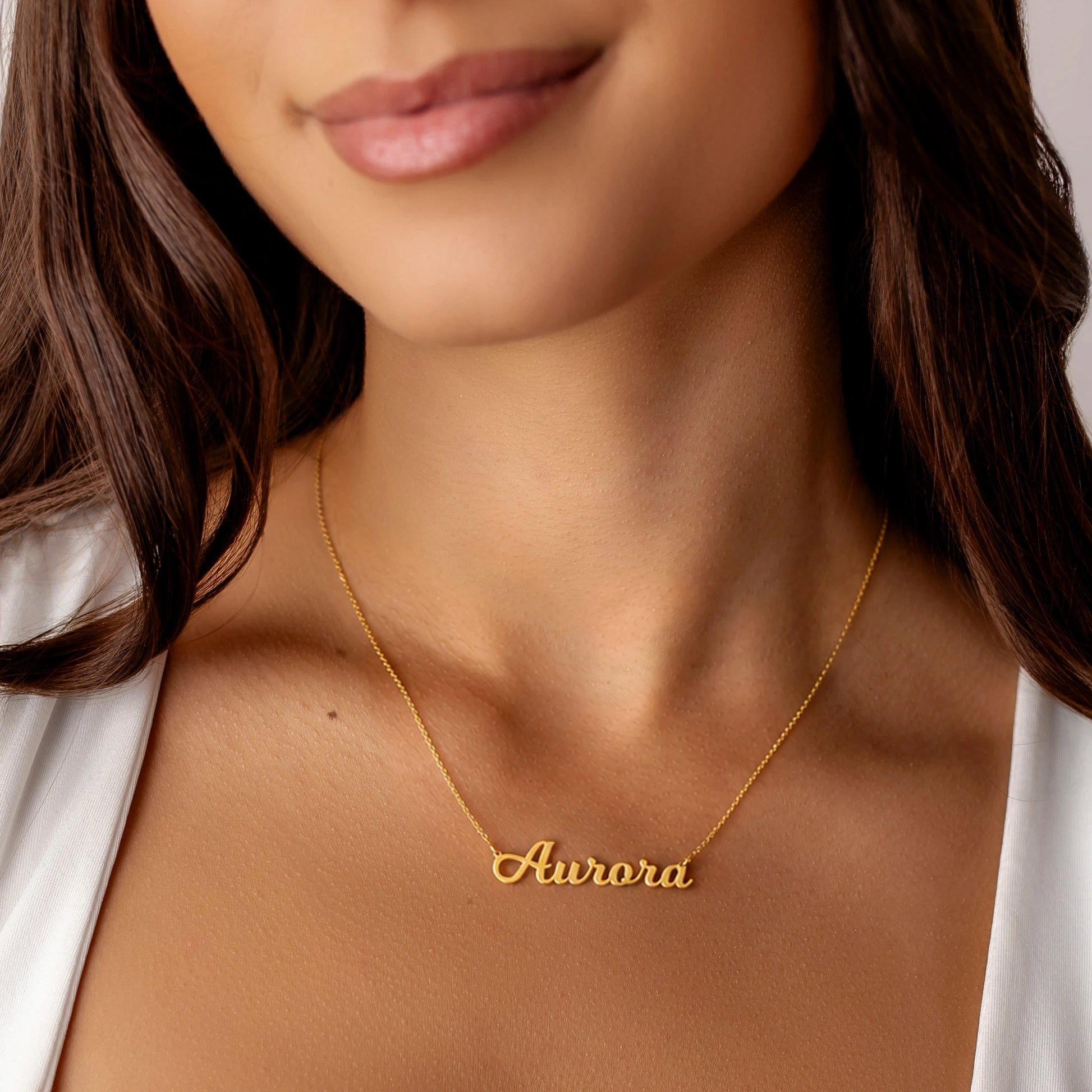 Gold Name Necklace