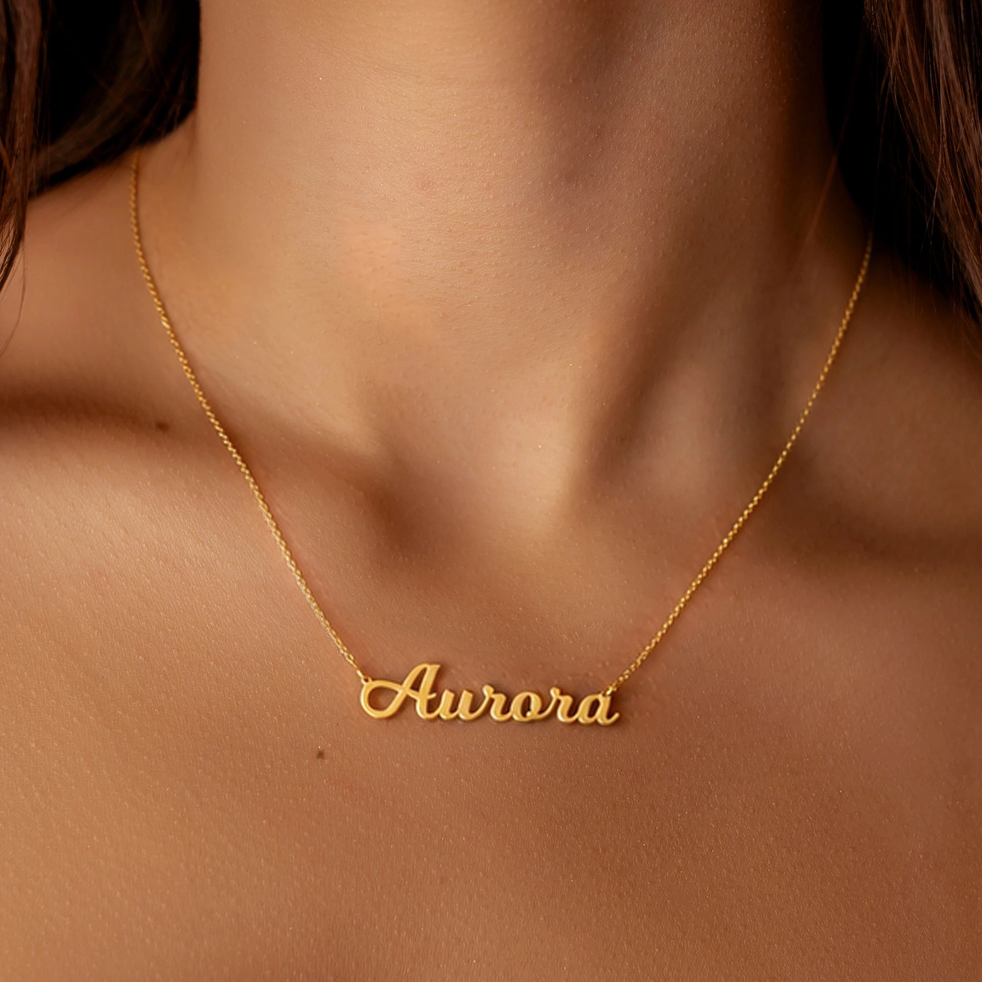 Gold Name Necklace
