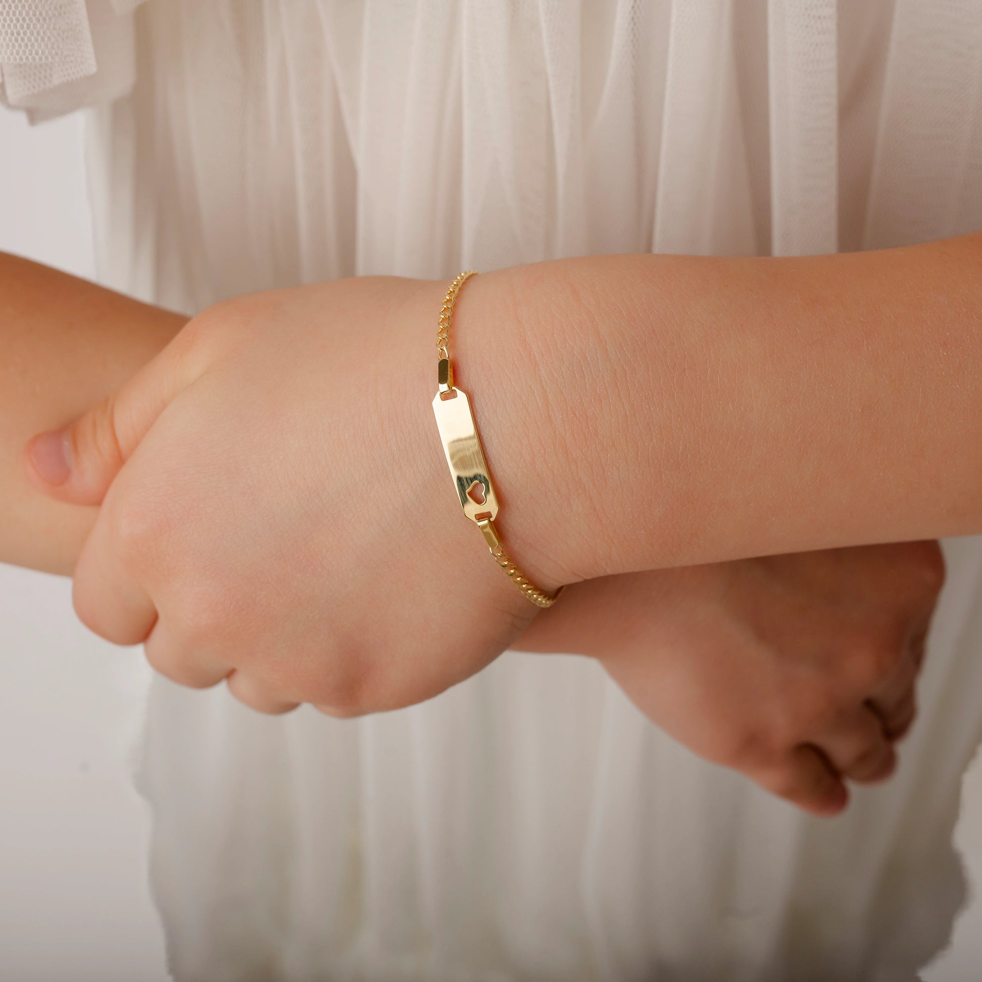 Bracciale in Oro Holly con Cuore