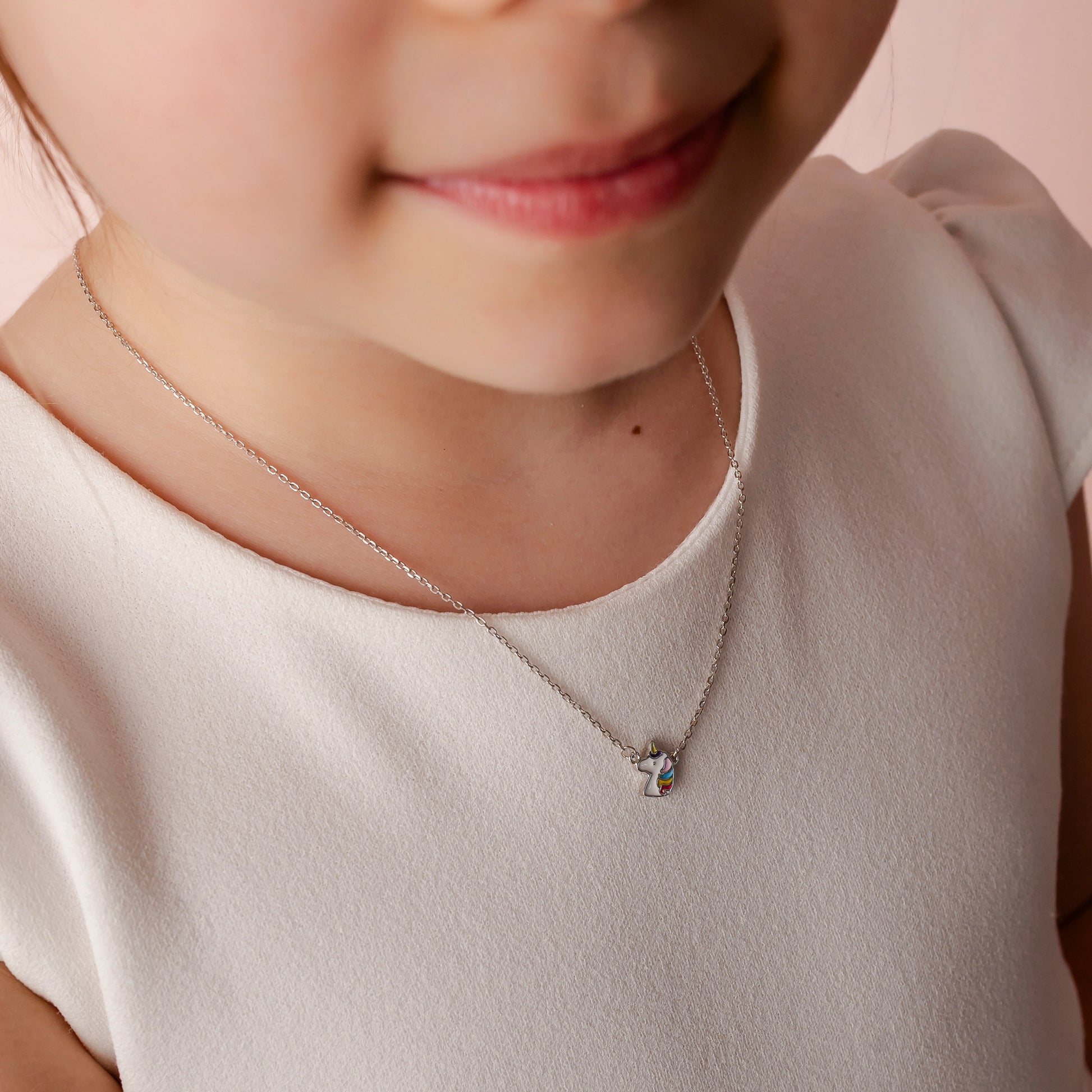 Parure Bimbi con Unicorno