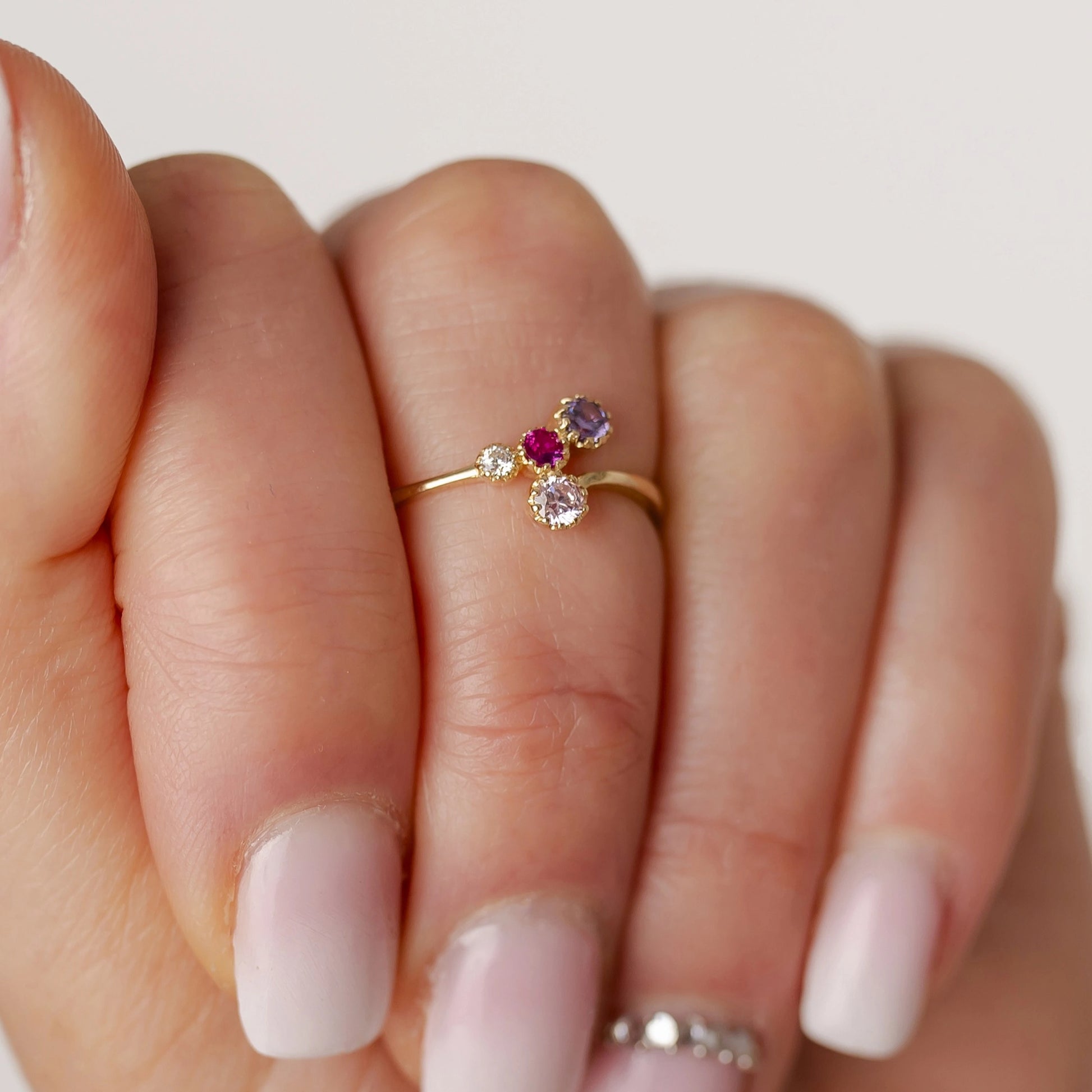 Anello Formula con Zirconi