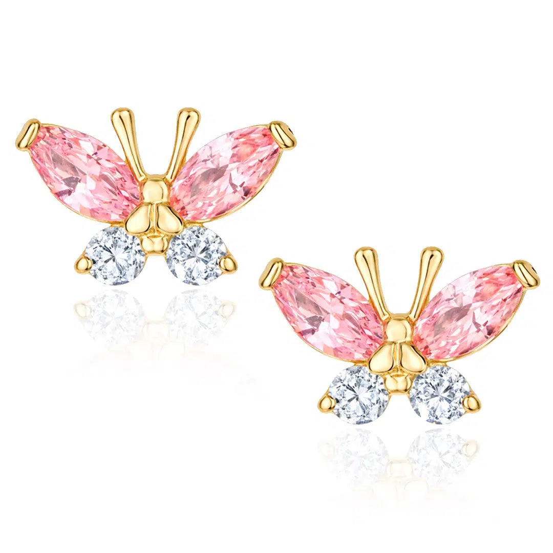 Orecchini in Oro Fairy con Zirconi