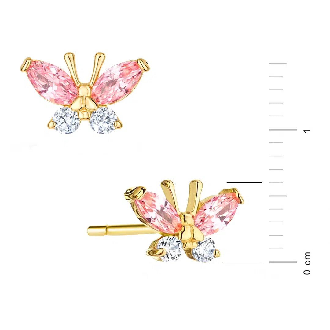 Orecchini in Oro Fairy con Zirconi