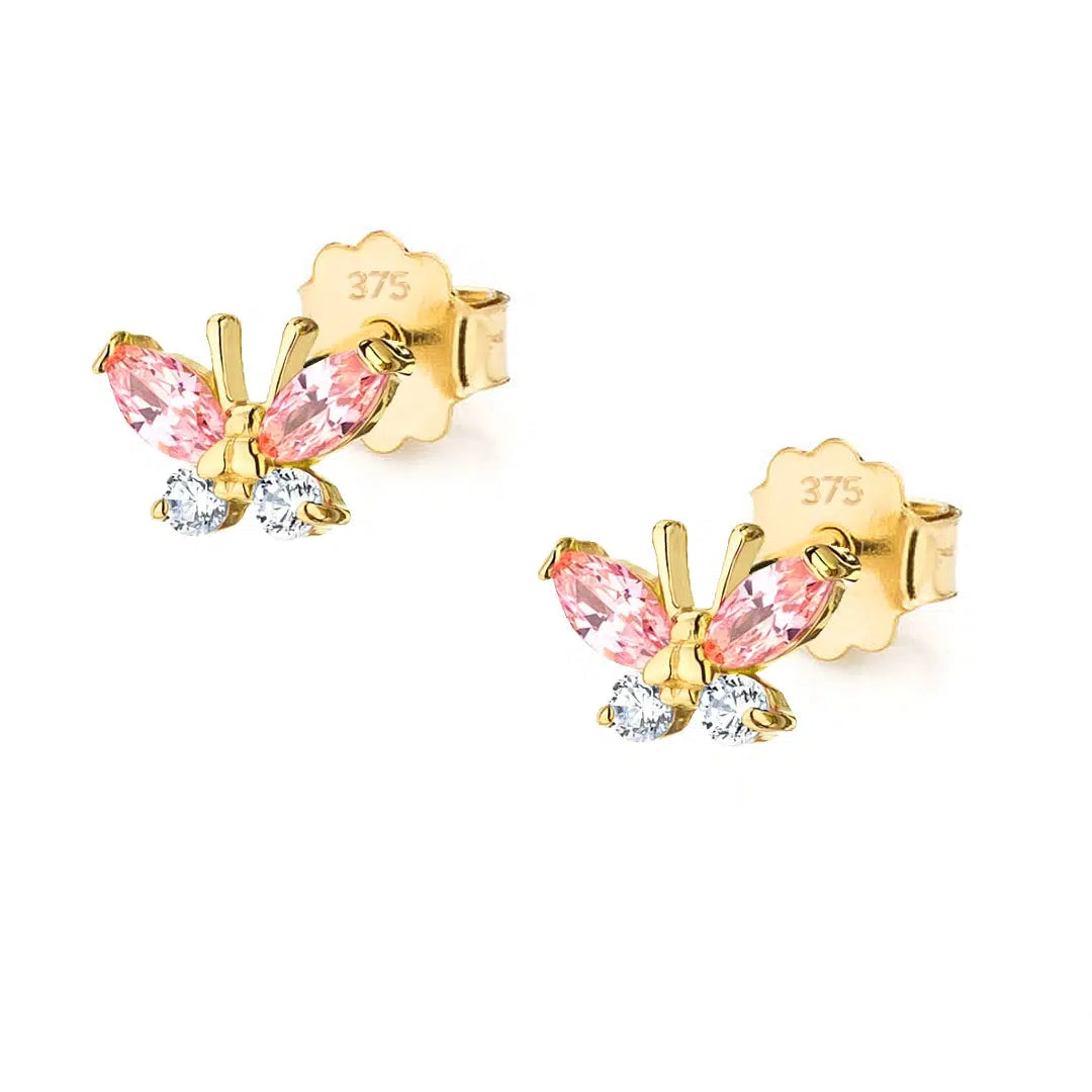 Orecchini in Oro Fairy con Zirconi