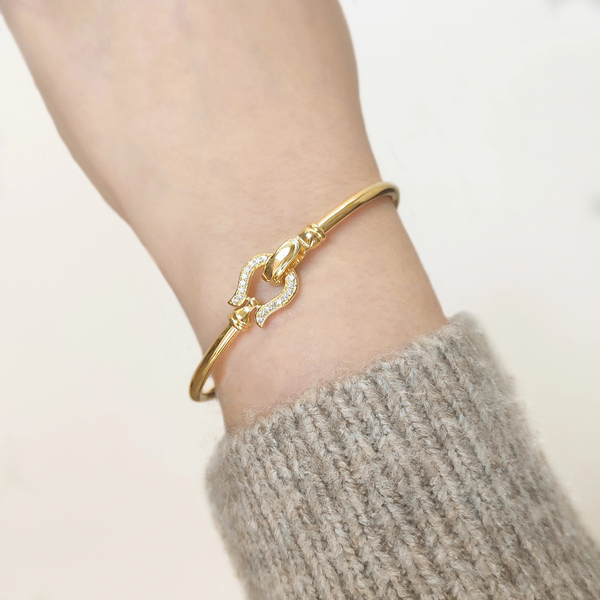 Brazalete Rígido Armony de Plata
