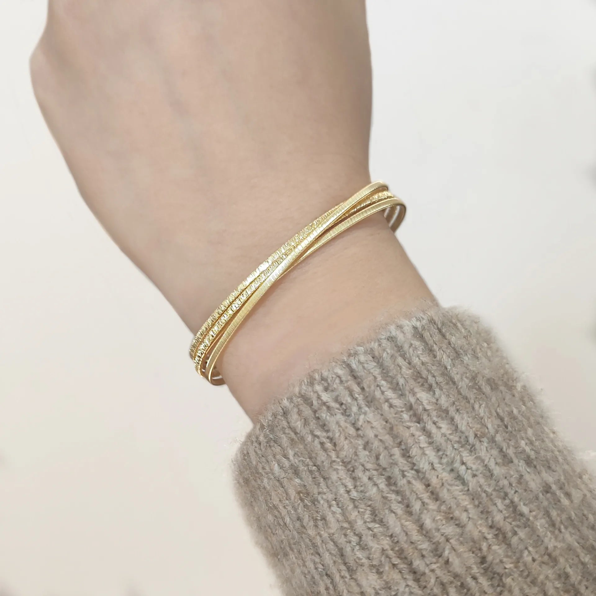 Brazalete Crossing de Plata