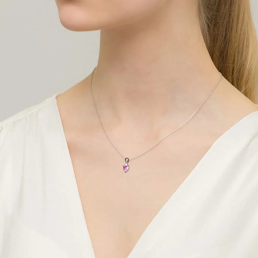 Collana Dolce Cuore Rosa