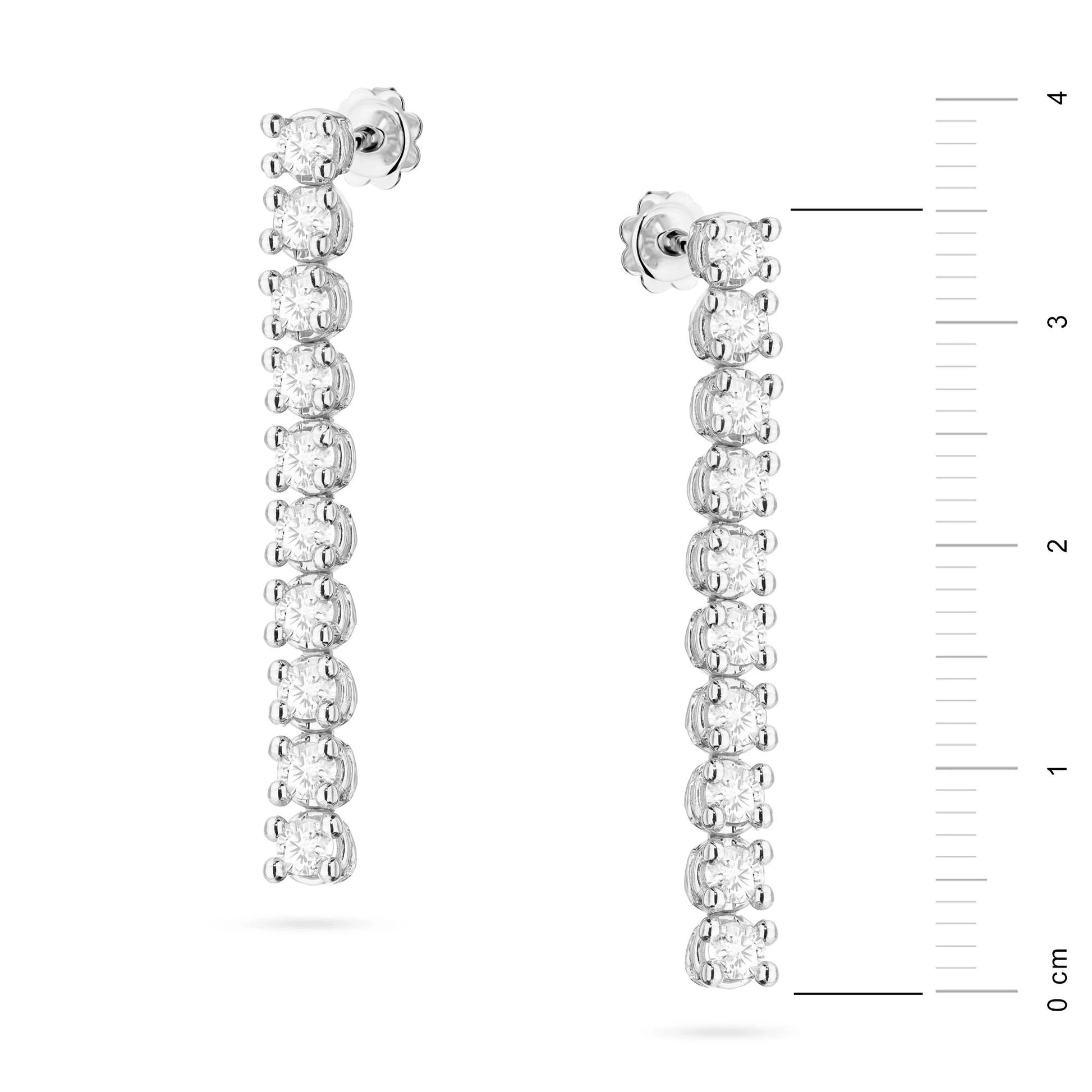 Orecchini Scintilla in Oro con Diamanti HPHT