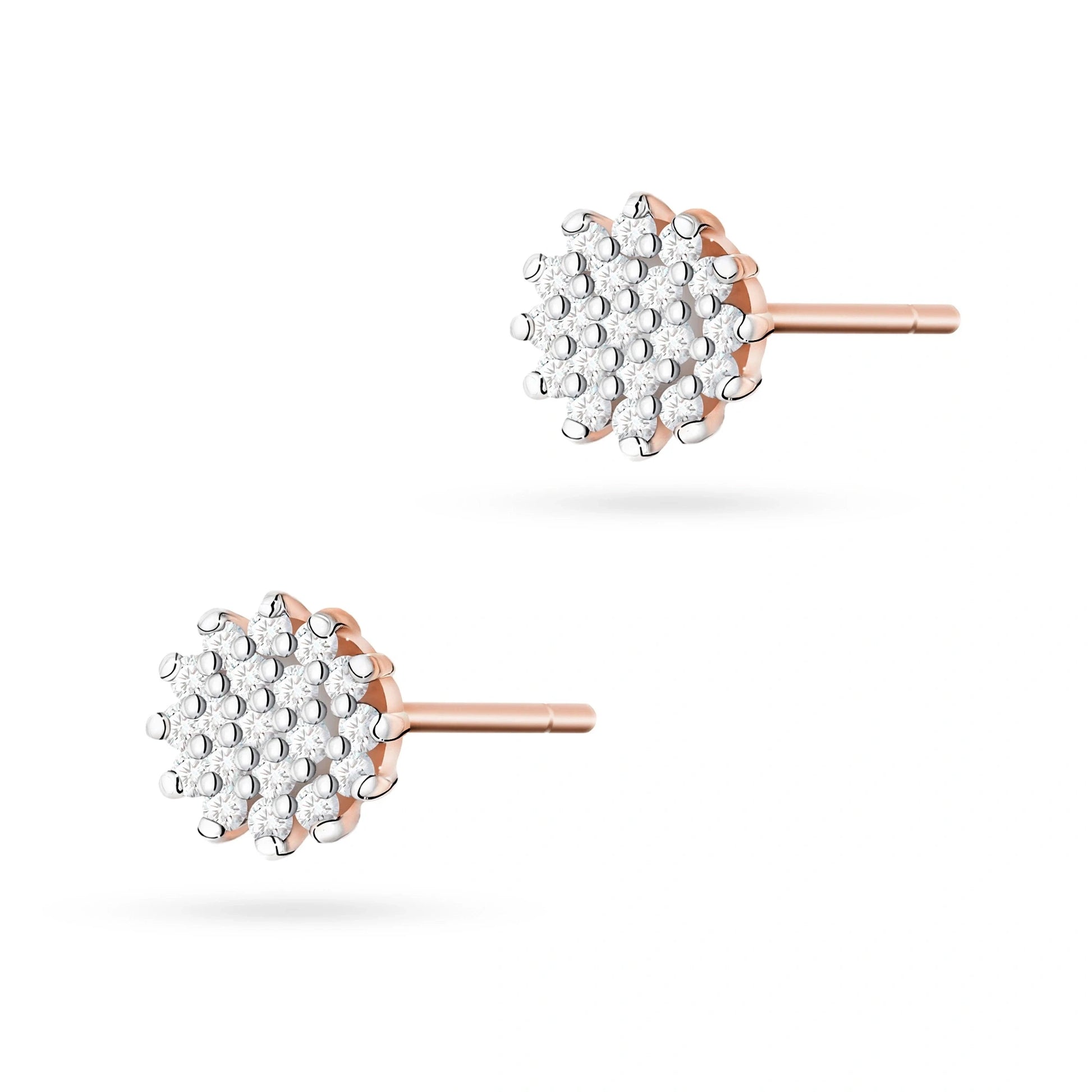 Amelia Earrings in Gold and Diamonds