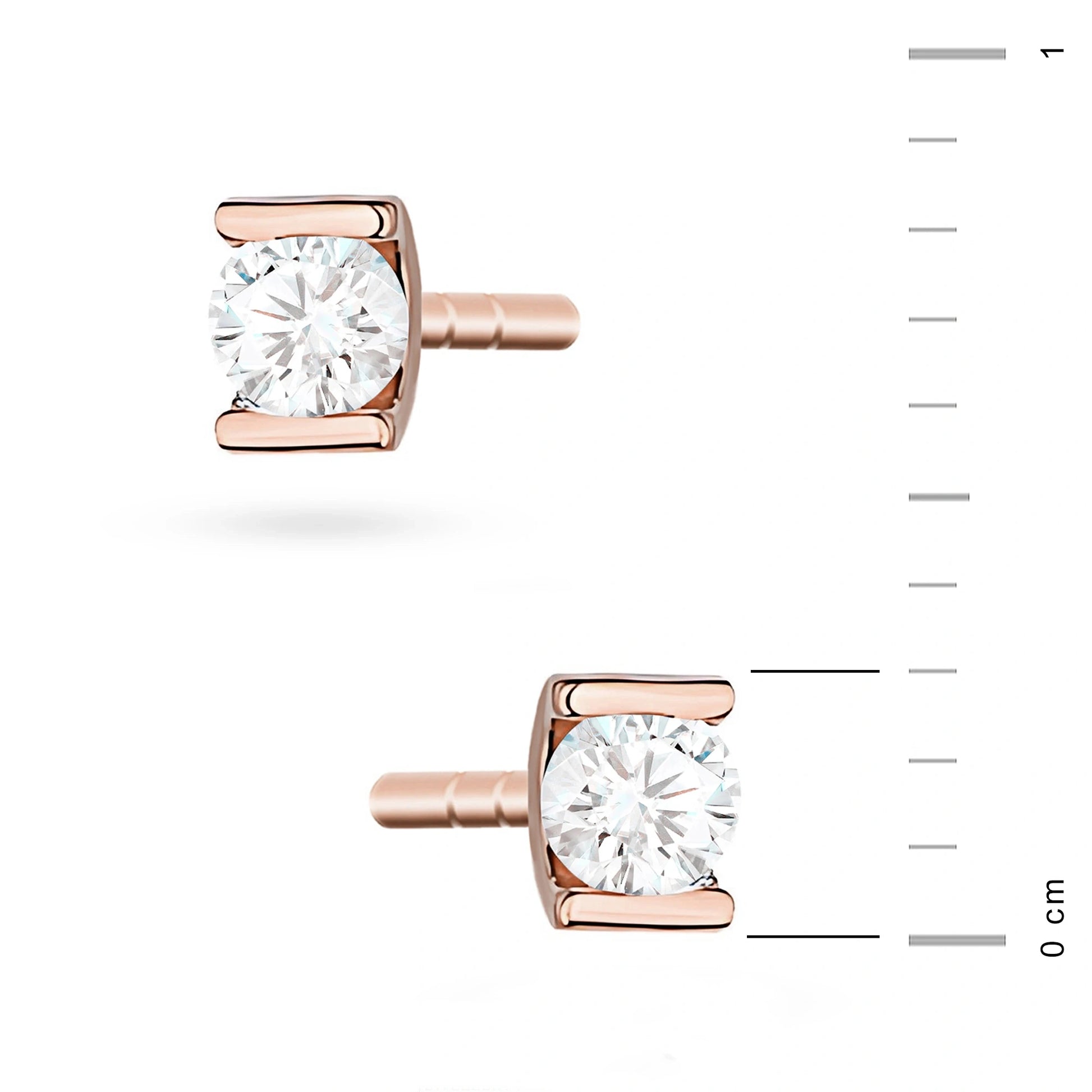 Orecchini Essenza in Oro con Diamante