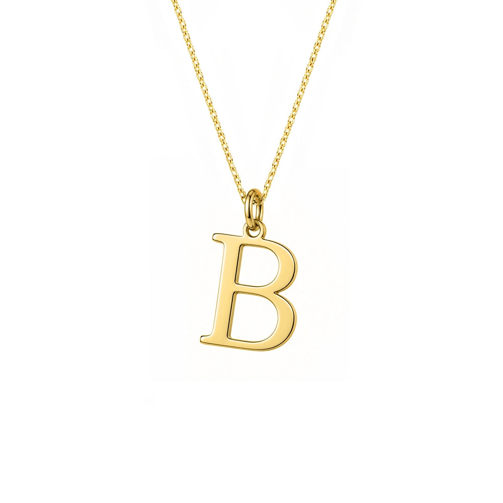 Collar en Oro con Letra