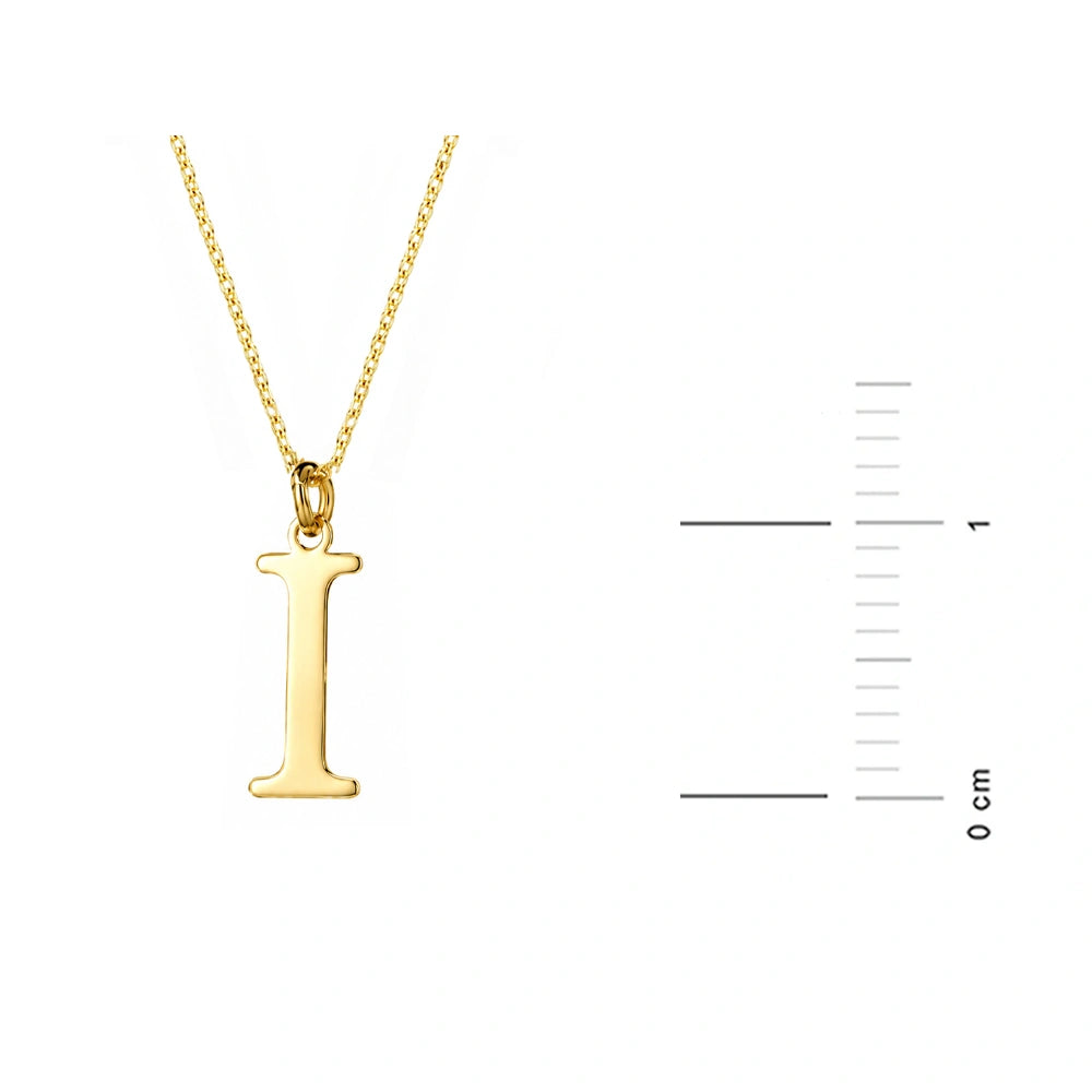 Collar en Oro con Letra