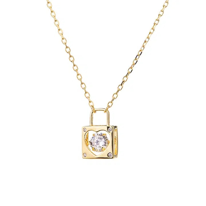 Collar con Candado y Punto de Luz