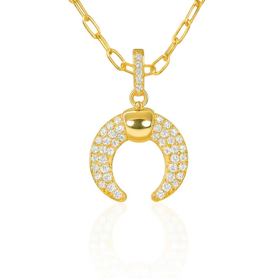 Collana in Argento Moon