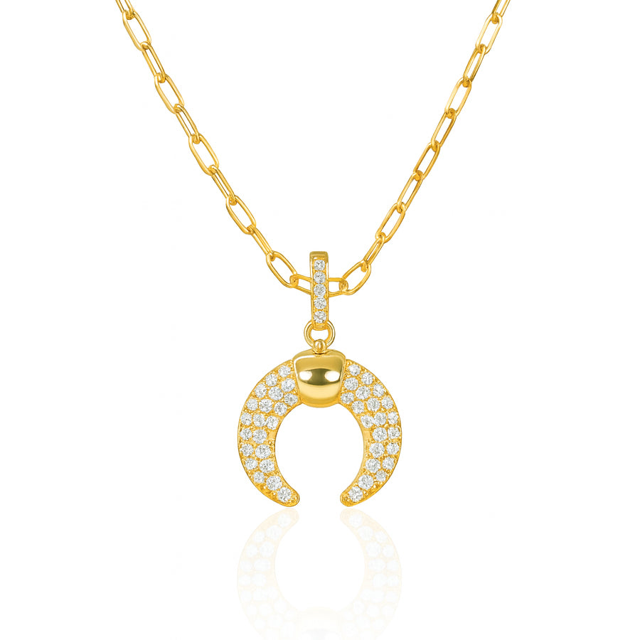 Collana in Argento Moon