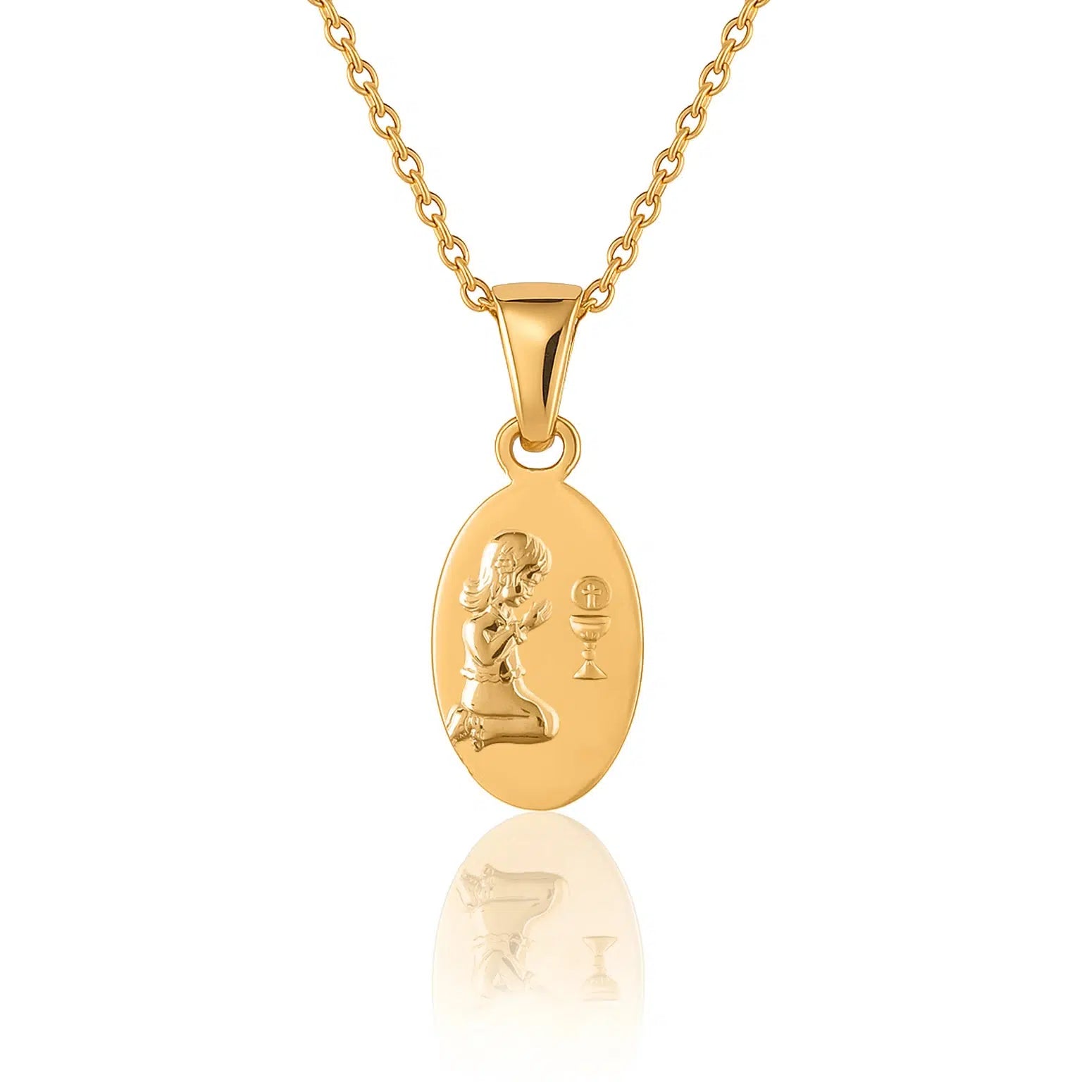 Collana con Medaglia Ovale Kids Collection Bimba