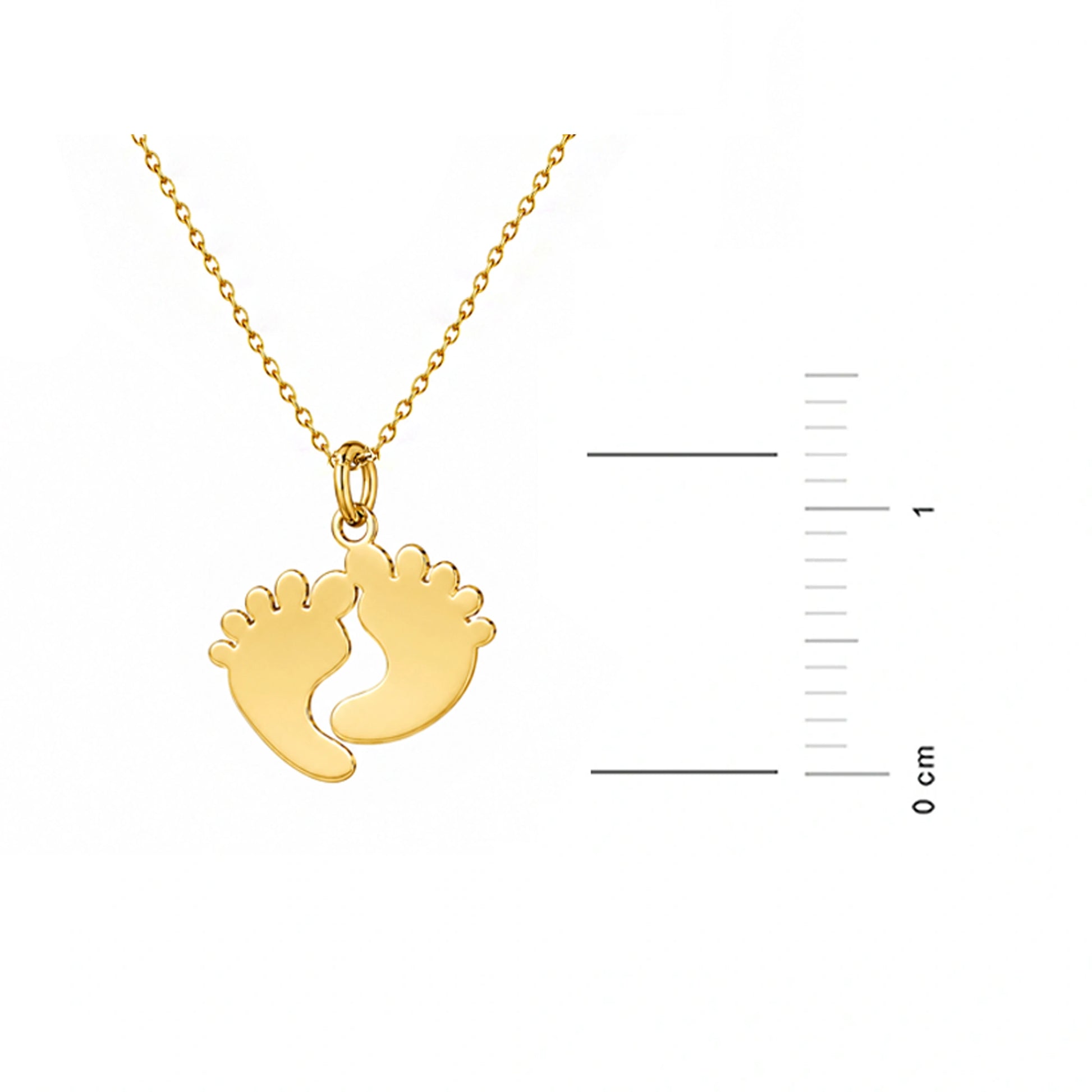 Collana in Oro con Piedini