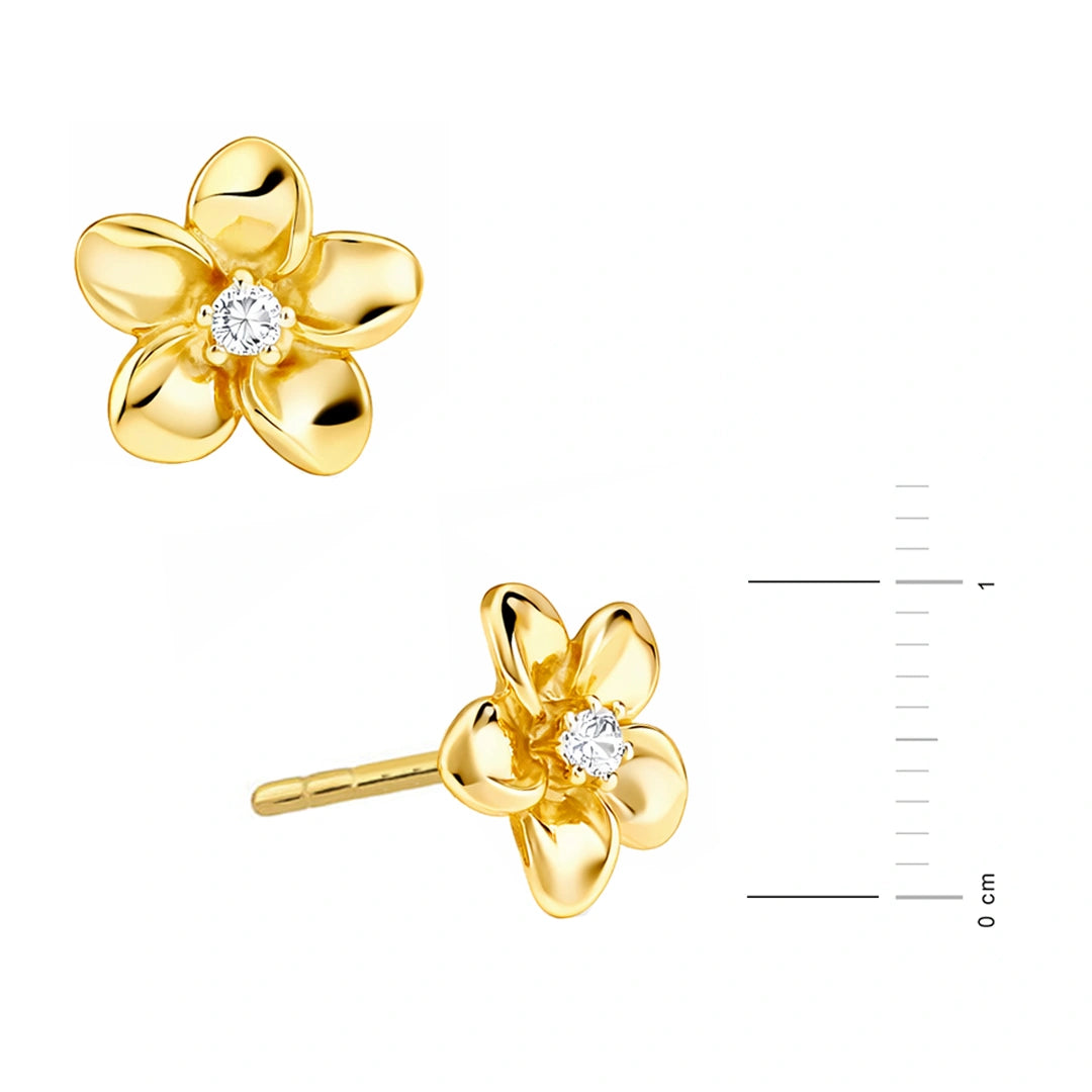 Orecchini in Oro con Primula Kids Collection