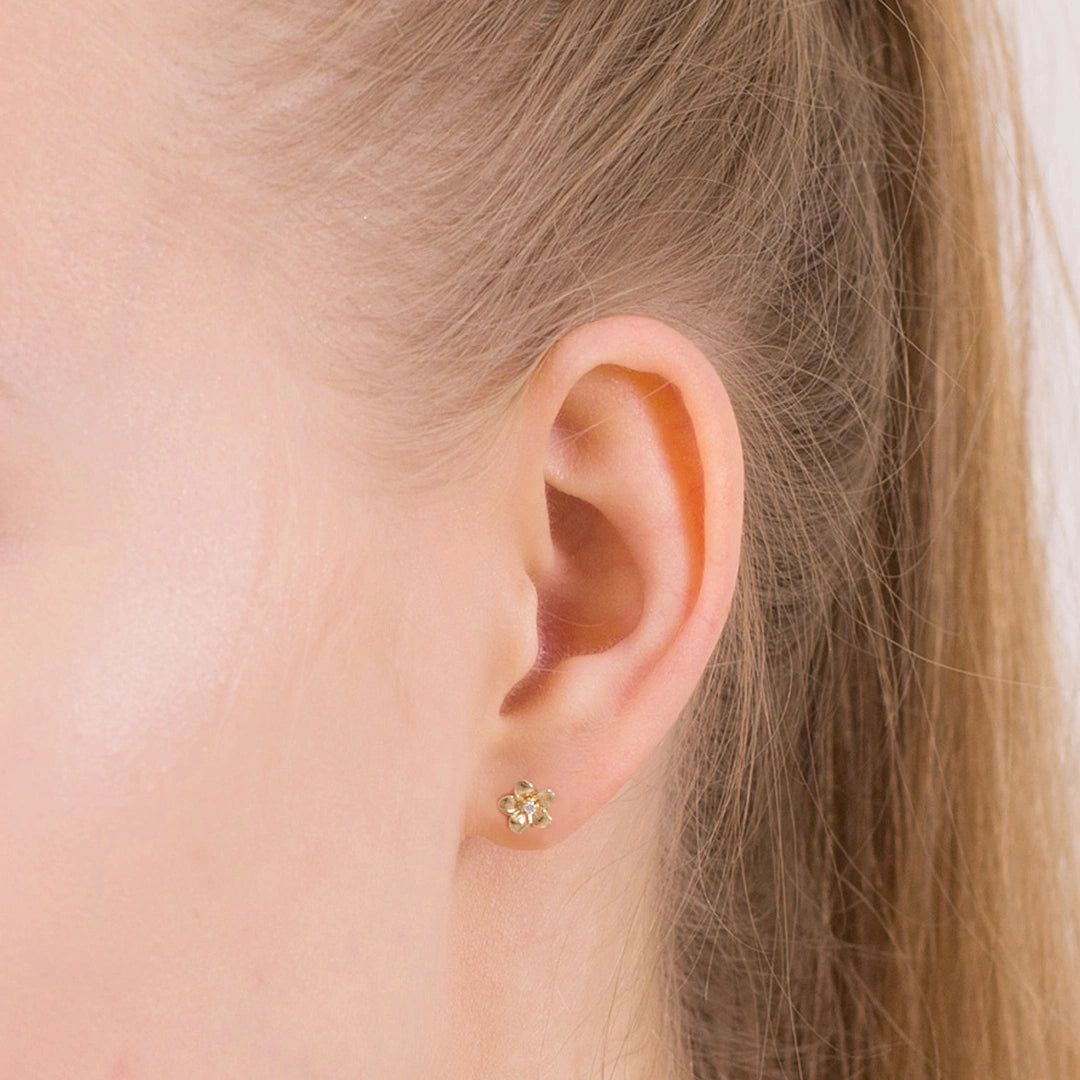 Orecchini in Oro con Primula Kids Collection