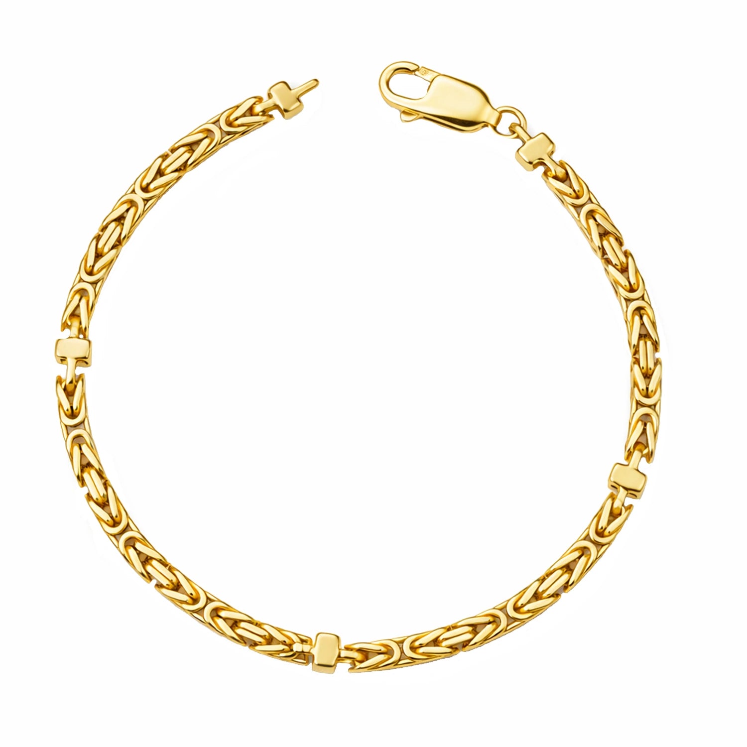 Bracciale Bizantina Dorato Grande