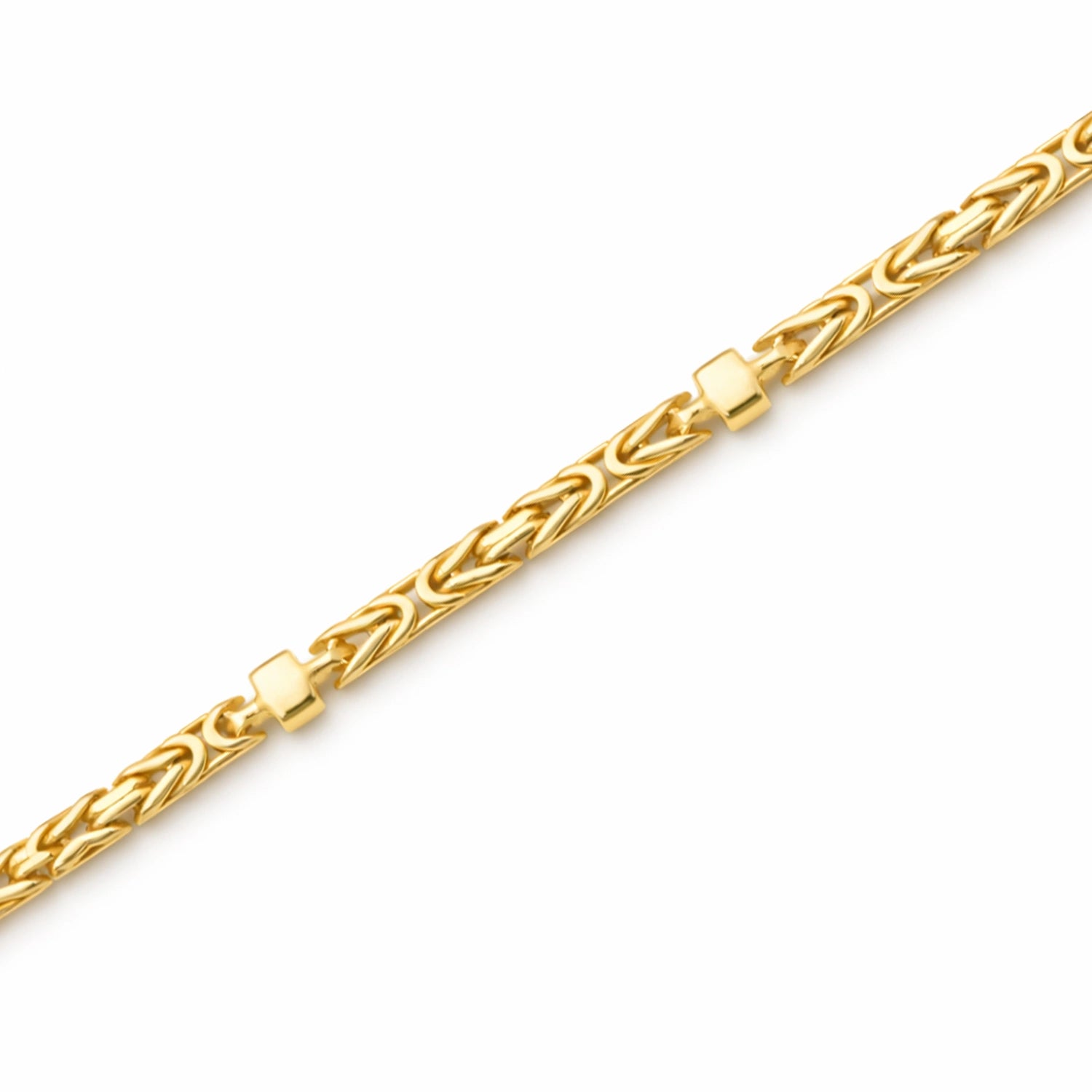 Bracciale Bizantina Dorato Grande