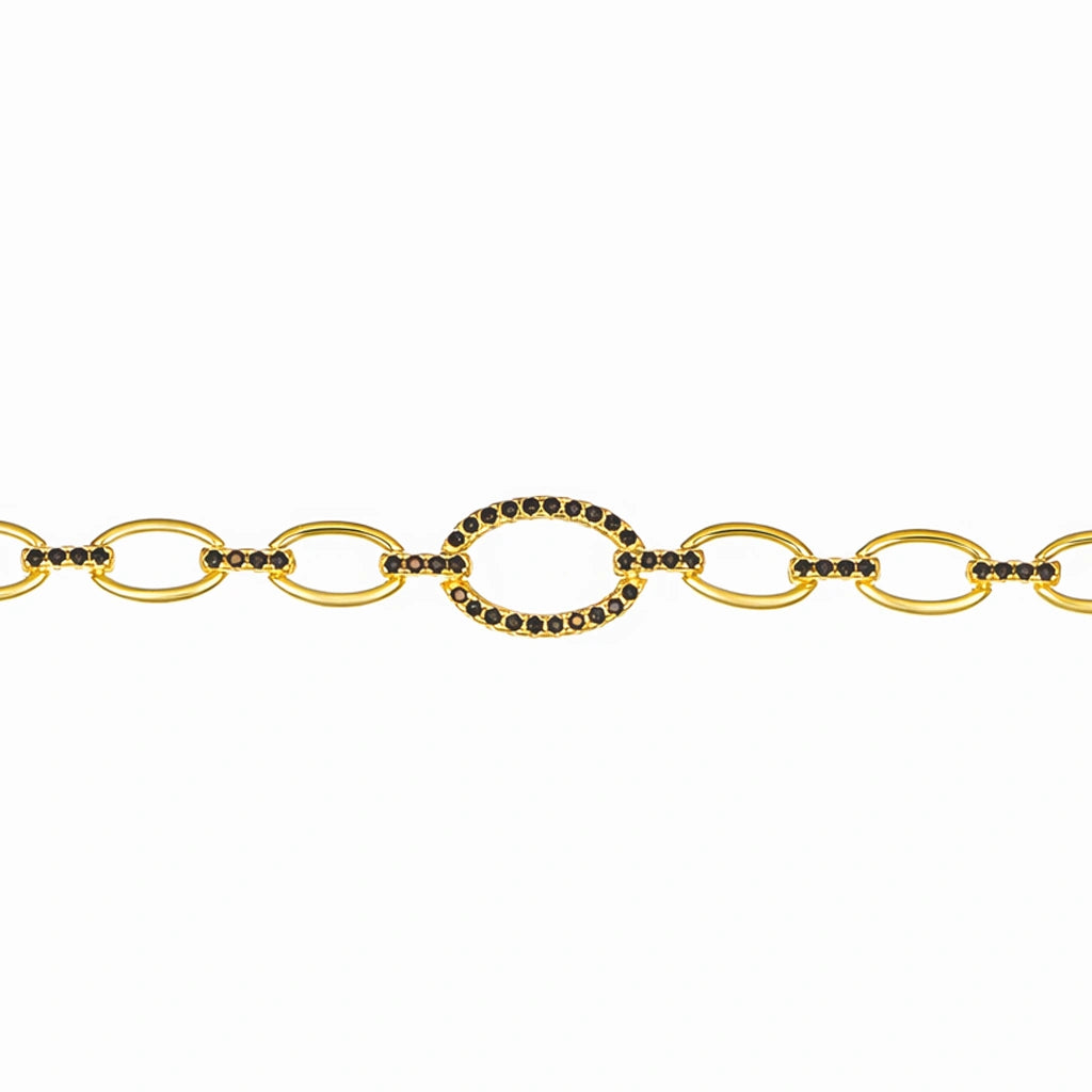 Bracciale in Argento Fantasia Dorato