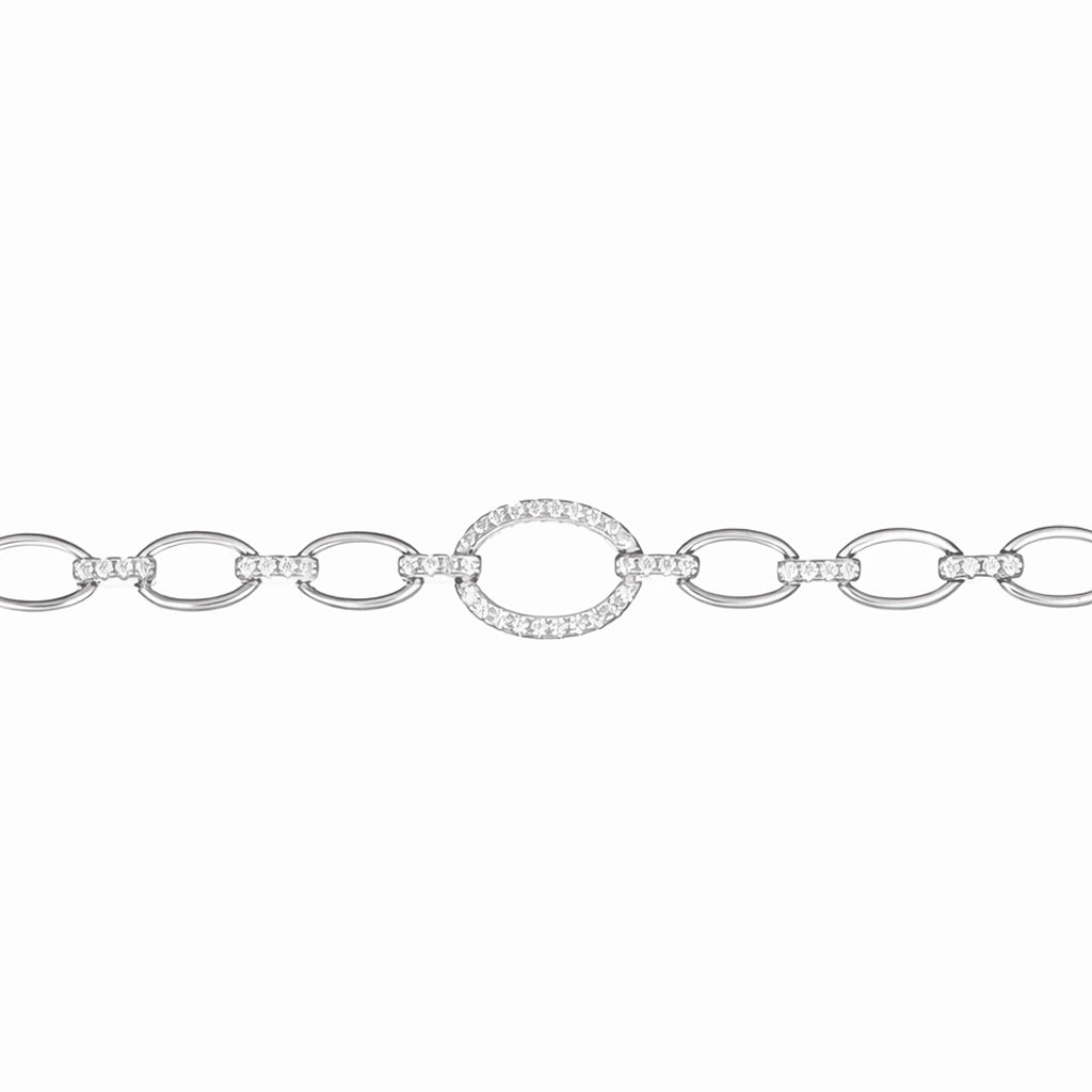 Armband aus Silber mit Muster