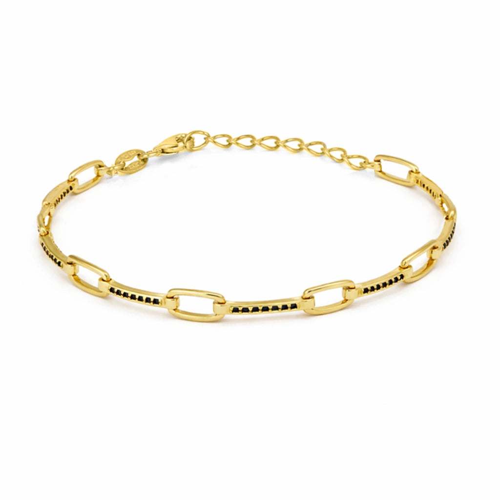 Gold-Plated Silver Melody Bracelet