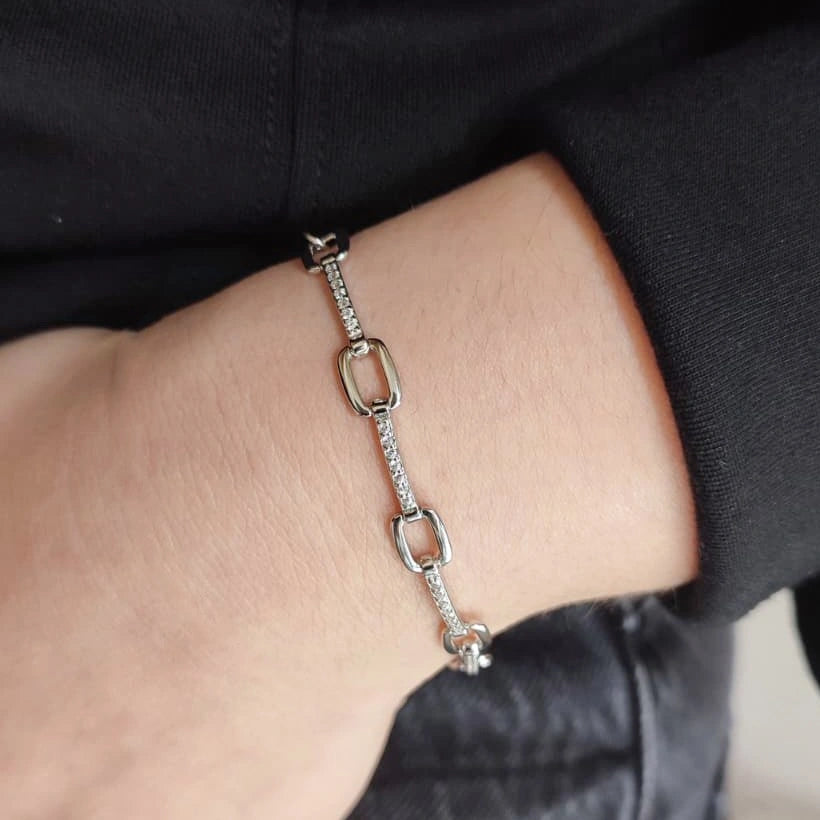 Pulsera de plata Melody